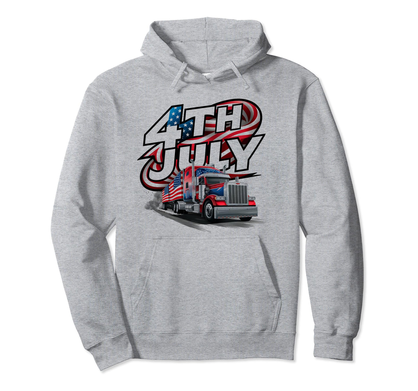 4Th July Us American Flag Patriotic Hoodie - Trendy Graphic Men Women - T-Shirt, Sweatshirt, Hoodie
