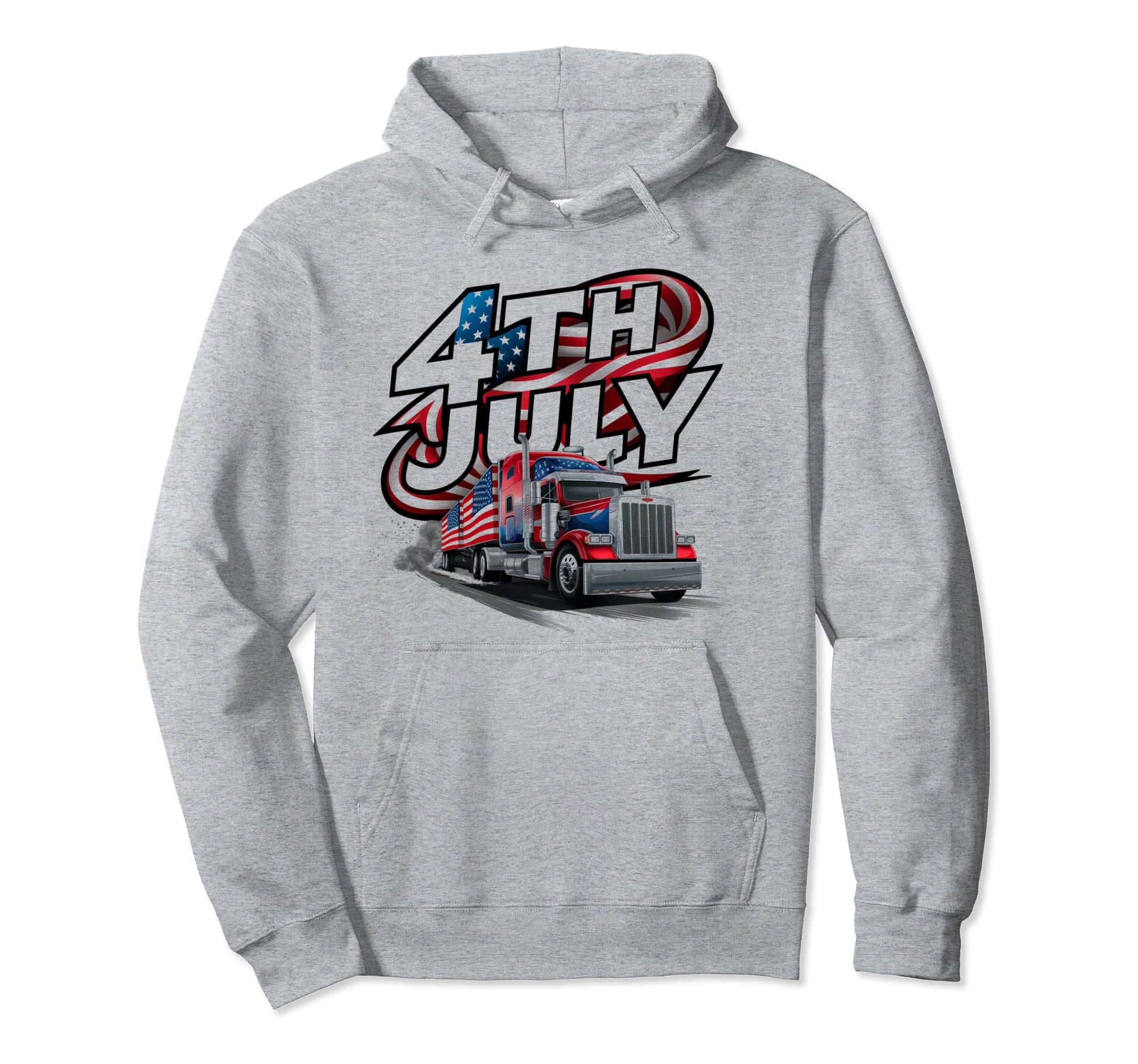 4Th July Us American Flag Patriotic Hoodie - Trendy Graphic Men Women - T-Shirt, Sweatshirt, Hoodie