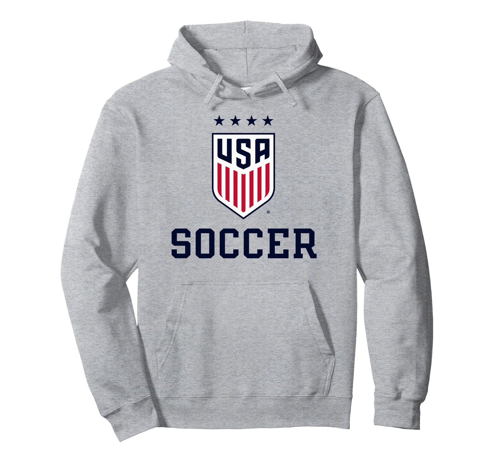 United States Soccer Icon Gray Uswnt Hoodie - Aesthetic Graphic Unisex - T-Shirt, Sweatshirt, Hoodie
