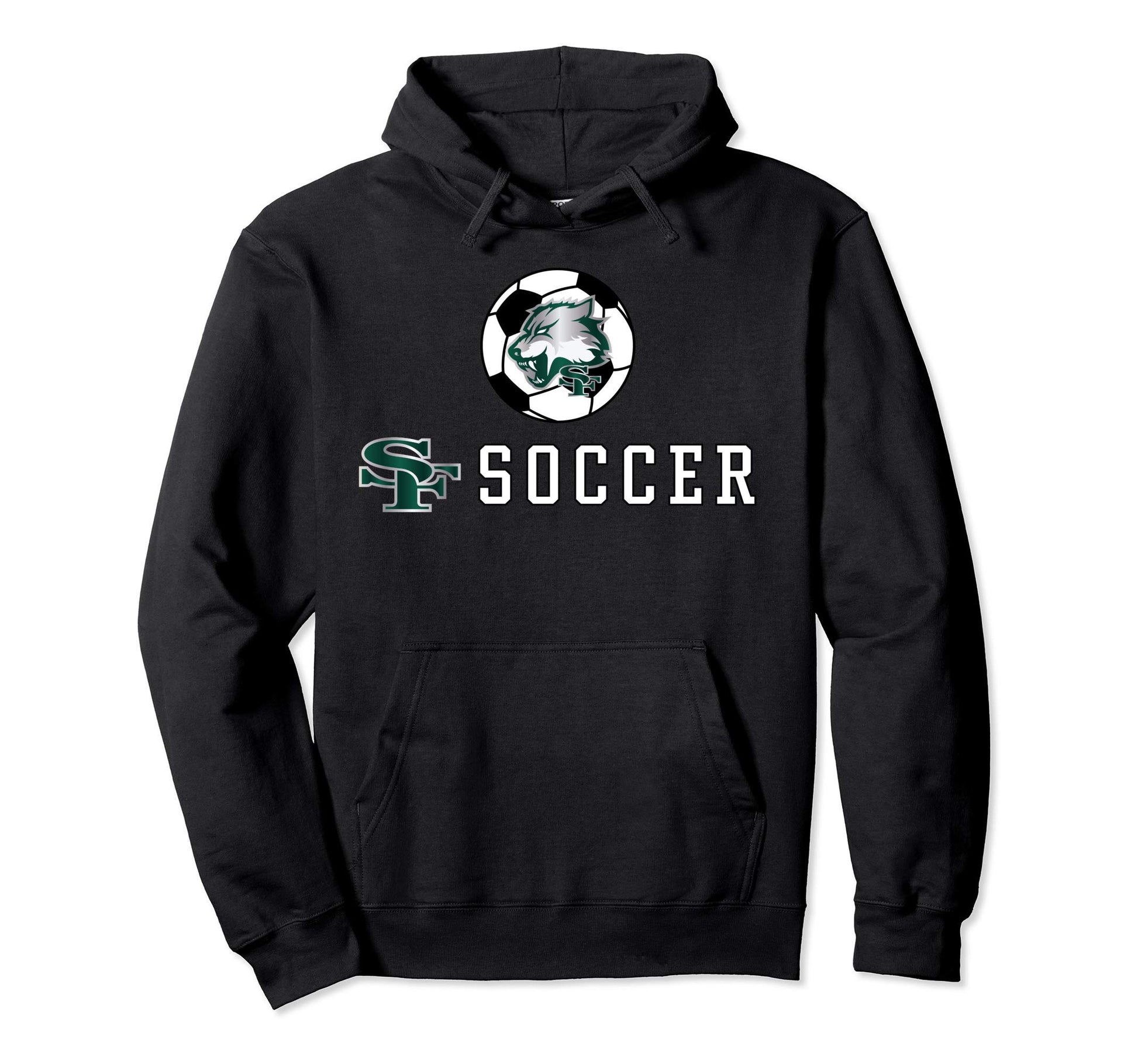 Santa Fe High School Wolves Soccer Hoodie - Novelty Apparel Unisex - T-Shirt, Sweatshirt, Hoodie