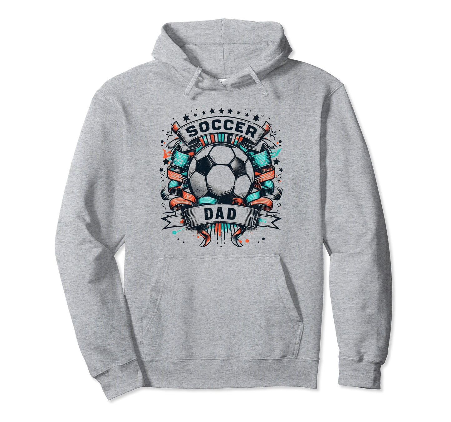 Soccer Dad Family Matching Dad Fathers Hoodie - Trendy Graphic Men Women - T-Shirt, Sweatshirt, Hoodie