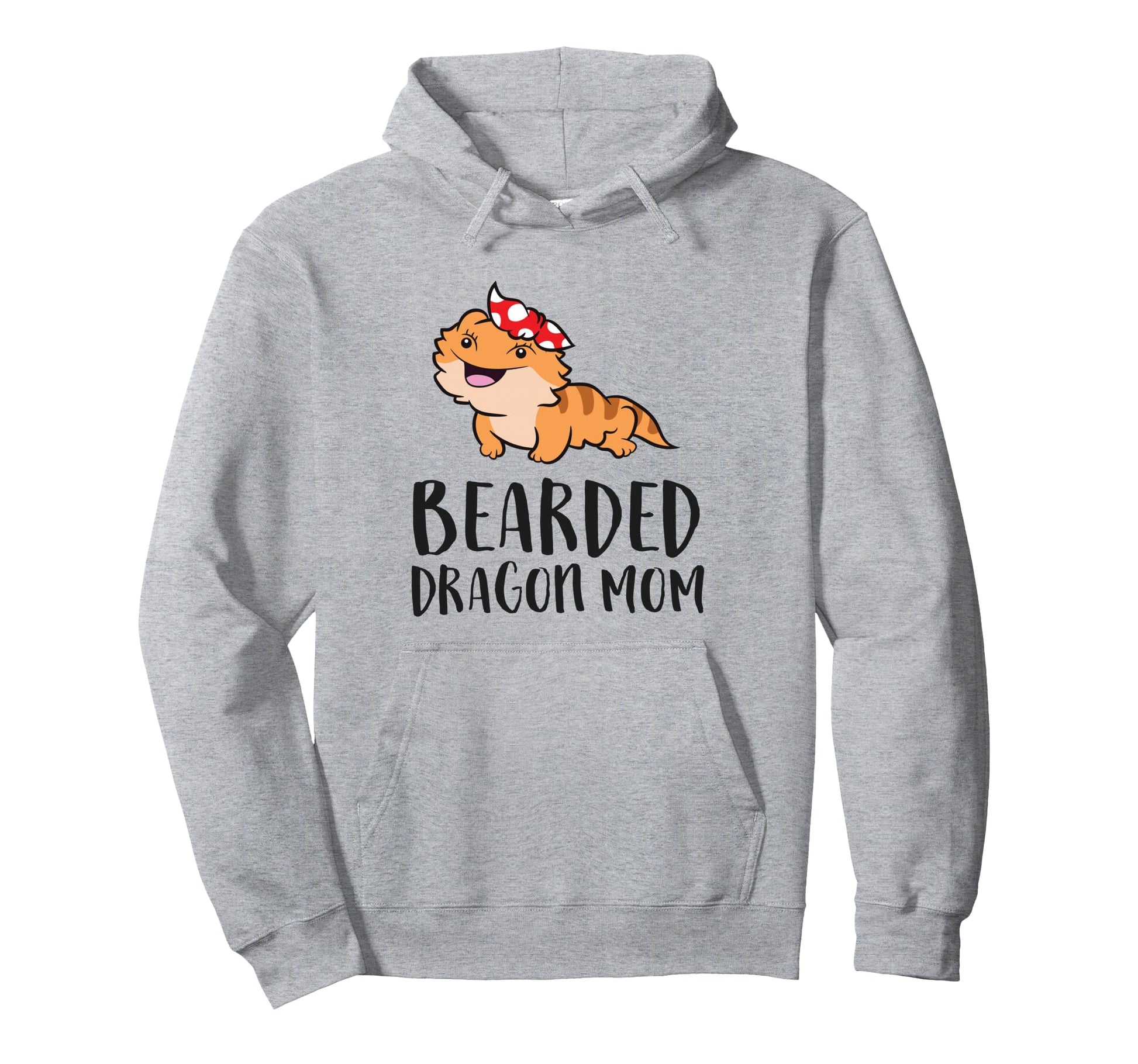 Bearded Dragon Mom Love Bearded Dragons Hoodie - Novelty Apparel for Adults - T-Shirt, Sweatshirt, Hoodie