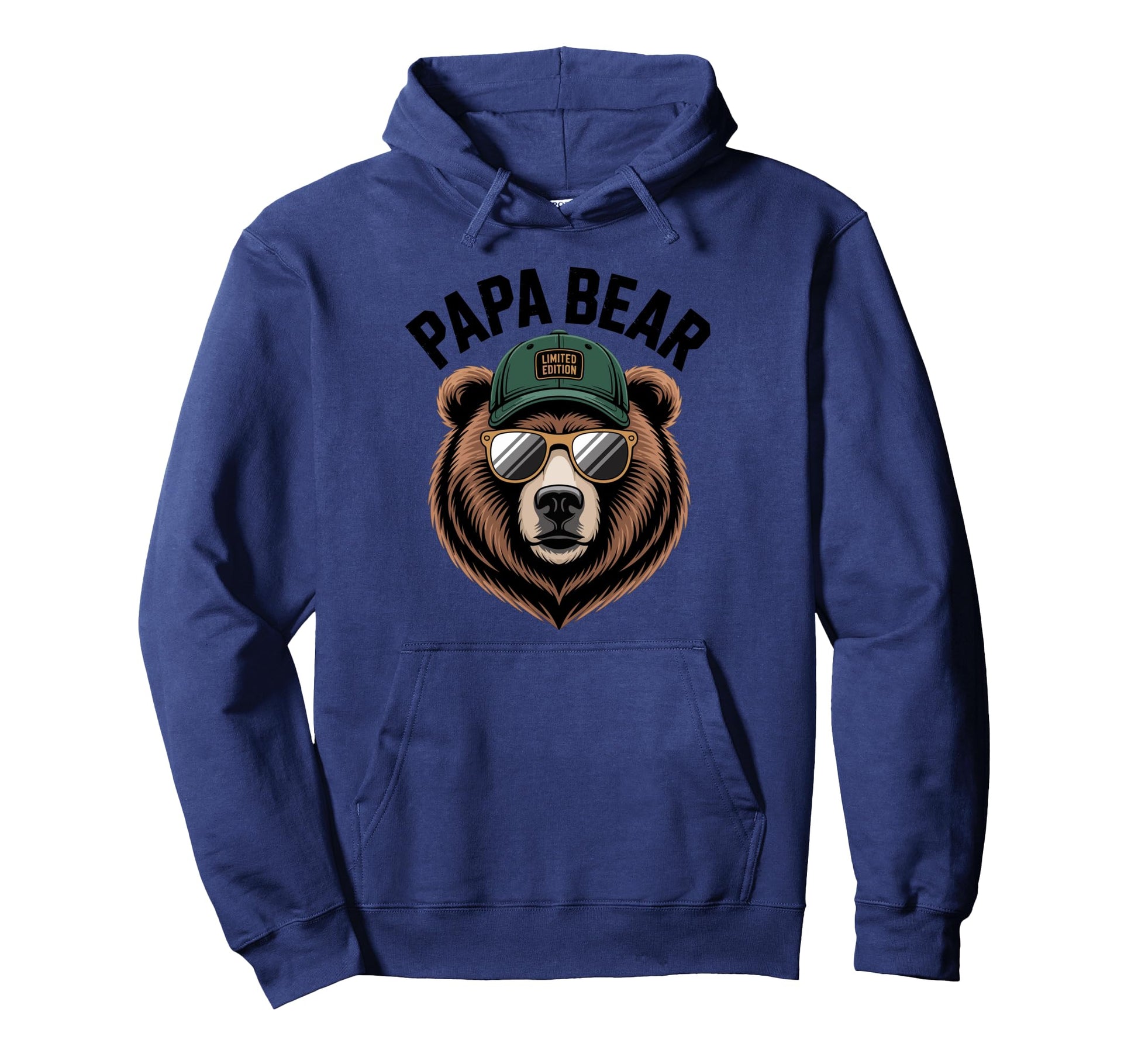 Strong Fathers Day Papa Bear Bear Hoodie - Fun Novelty Design Unisex - T-Shirt, Sweatshirt, Hoodie