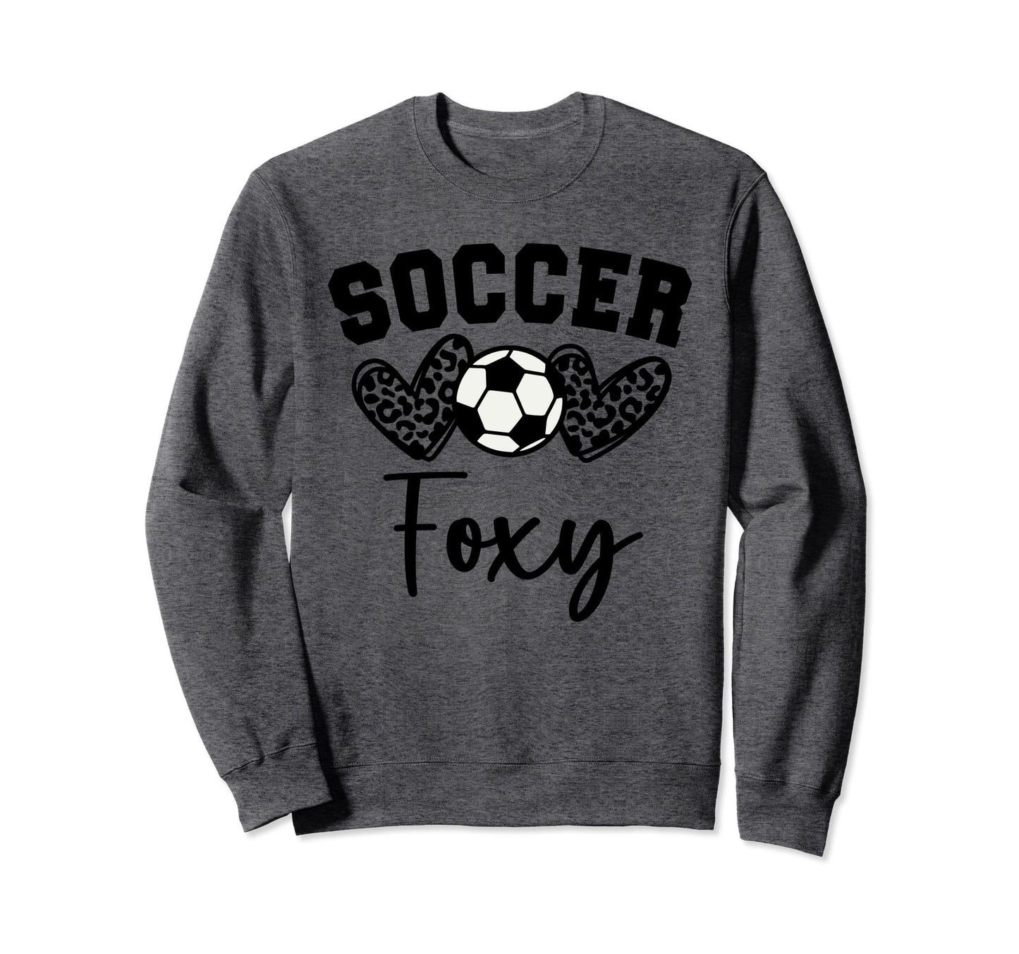 Soccer Foxy Matching Family Soccer Sweatshirt - Novelty Apparel Unisex - T-Shirt, Sweatshirt, Hoodie