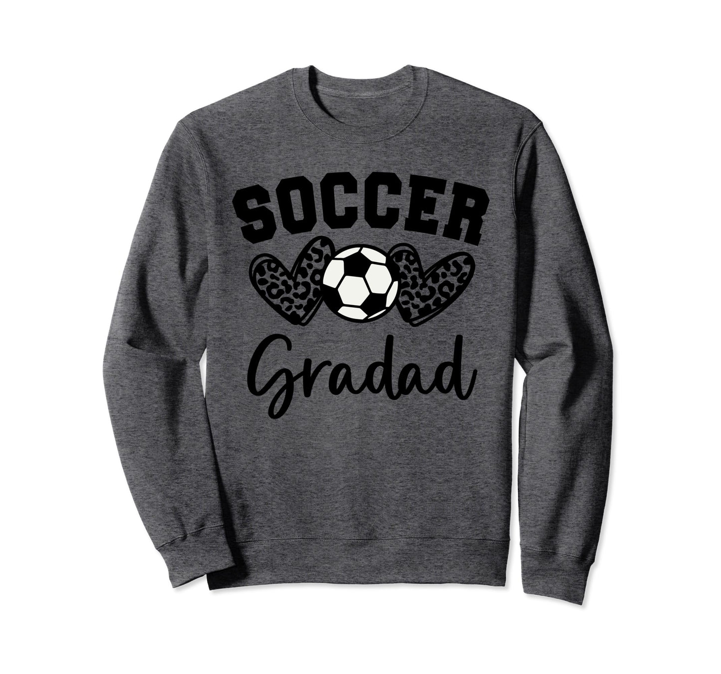 Soccer Gradad Matching Family Soccer Sweatshirt - Graphic Print Men Women - T-Shirt, Sweatshirt, Hoodie