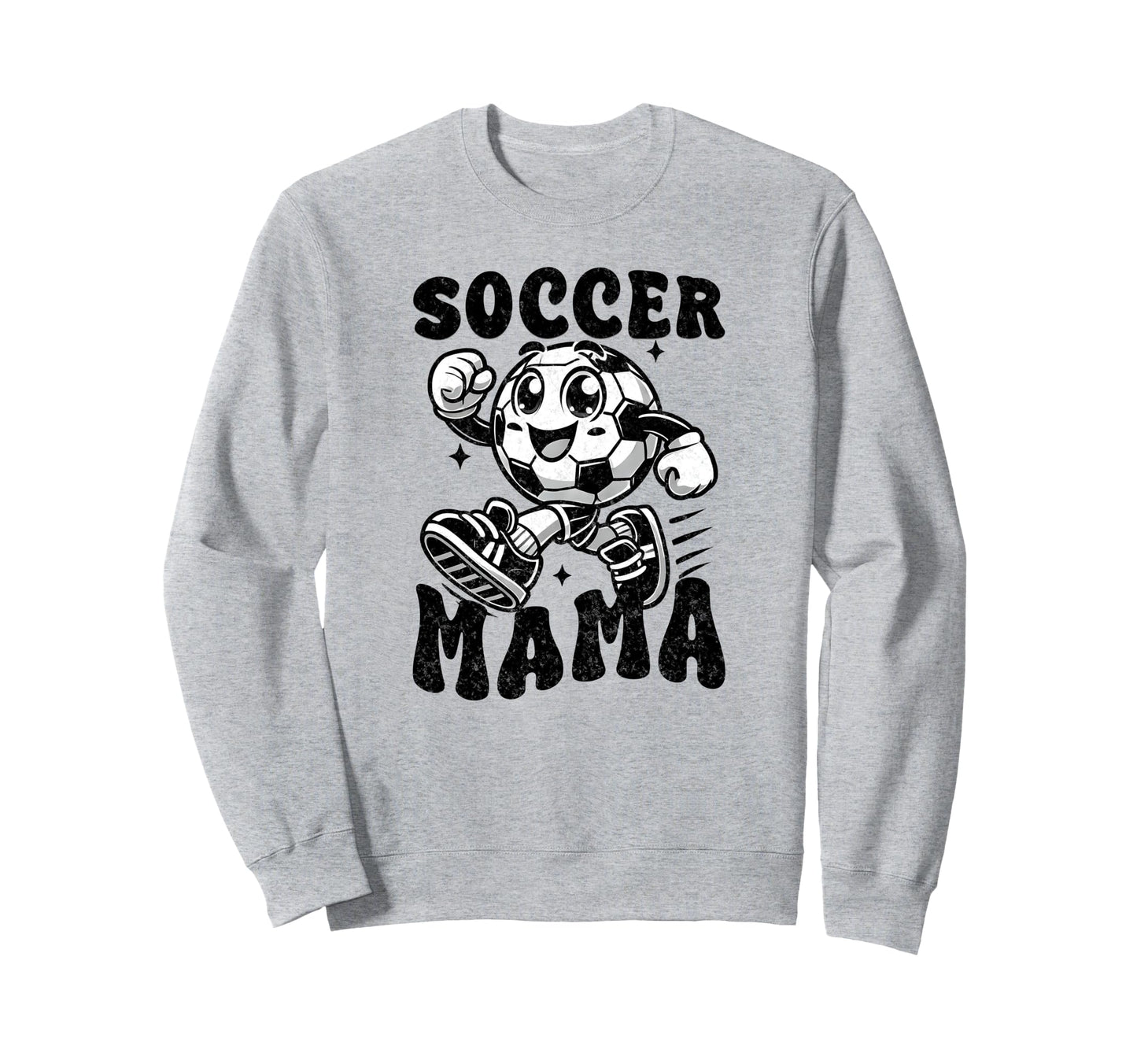 Checkered Soccer Mama Soccer Mom Sweatshirt - Aesthetic Graphic Unisex - T-Shirt, Sweatshirt, Hoodie