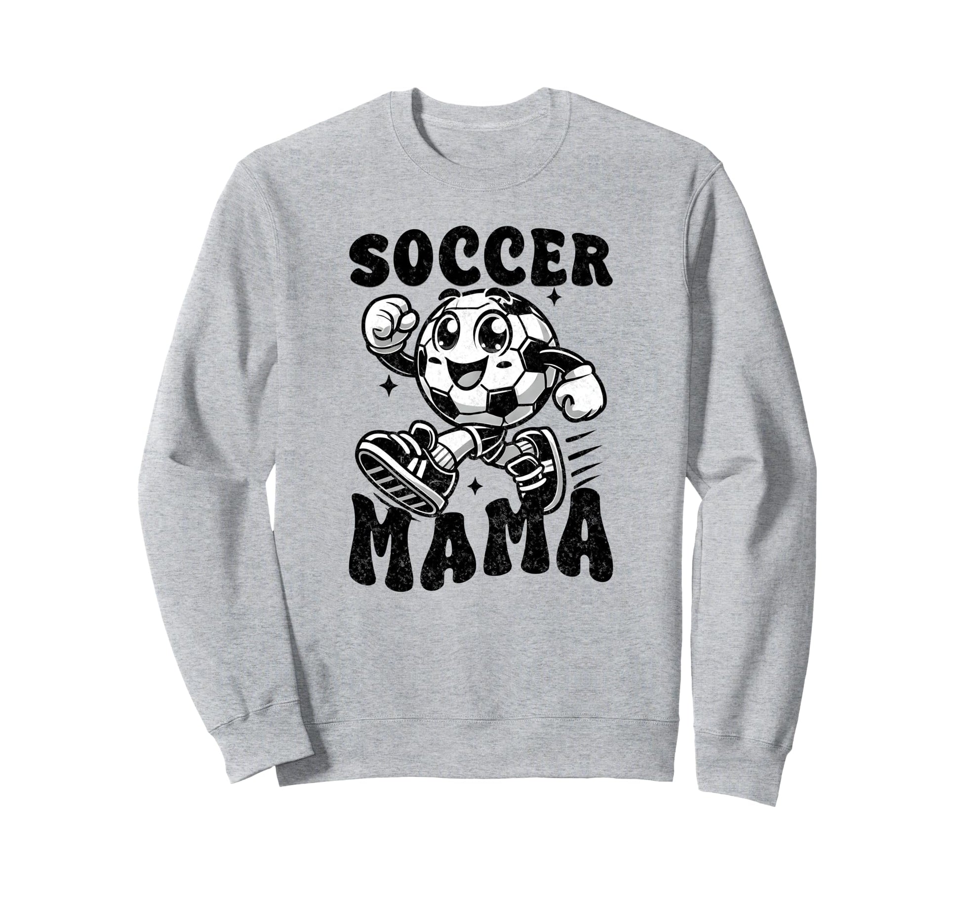 Checkered Soccer Mama Soccer Mom Sweatshirt - Aesthetic Graphic Unisex - T-Shirt, Sweatshirt, Hoodie