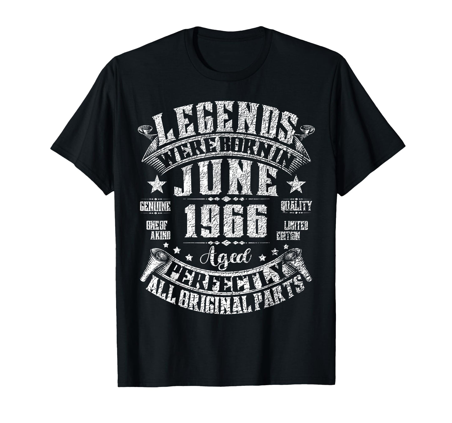 60 Year Old Legend Since June 1966 T-Shirt - Custom Art Print for Adults - T-Shirt, Sweatshirt, Hoodie