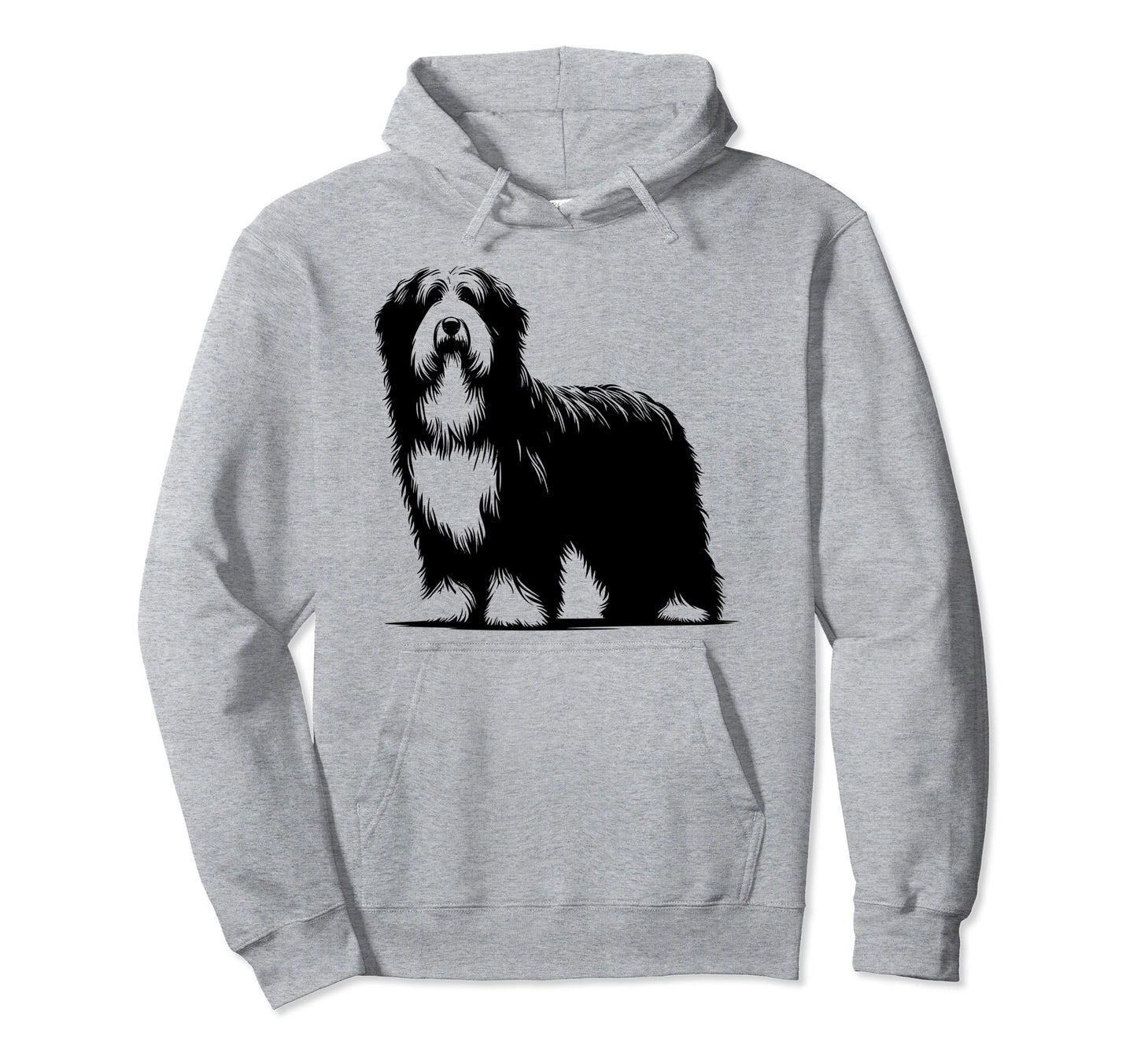Dog Dad Mom Lover Monochromatic Hoodie - Minimalist Print for Adults - T-Shirt, Sweatshirt, Hoodie