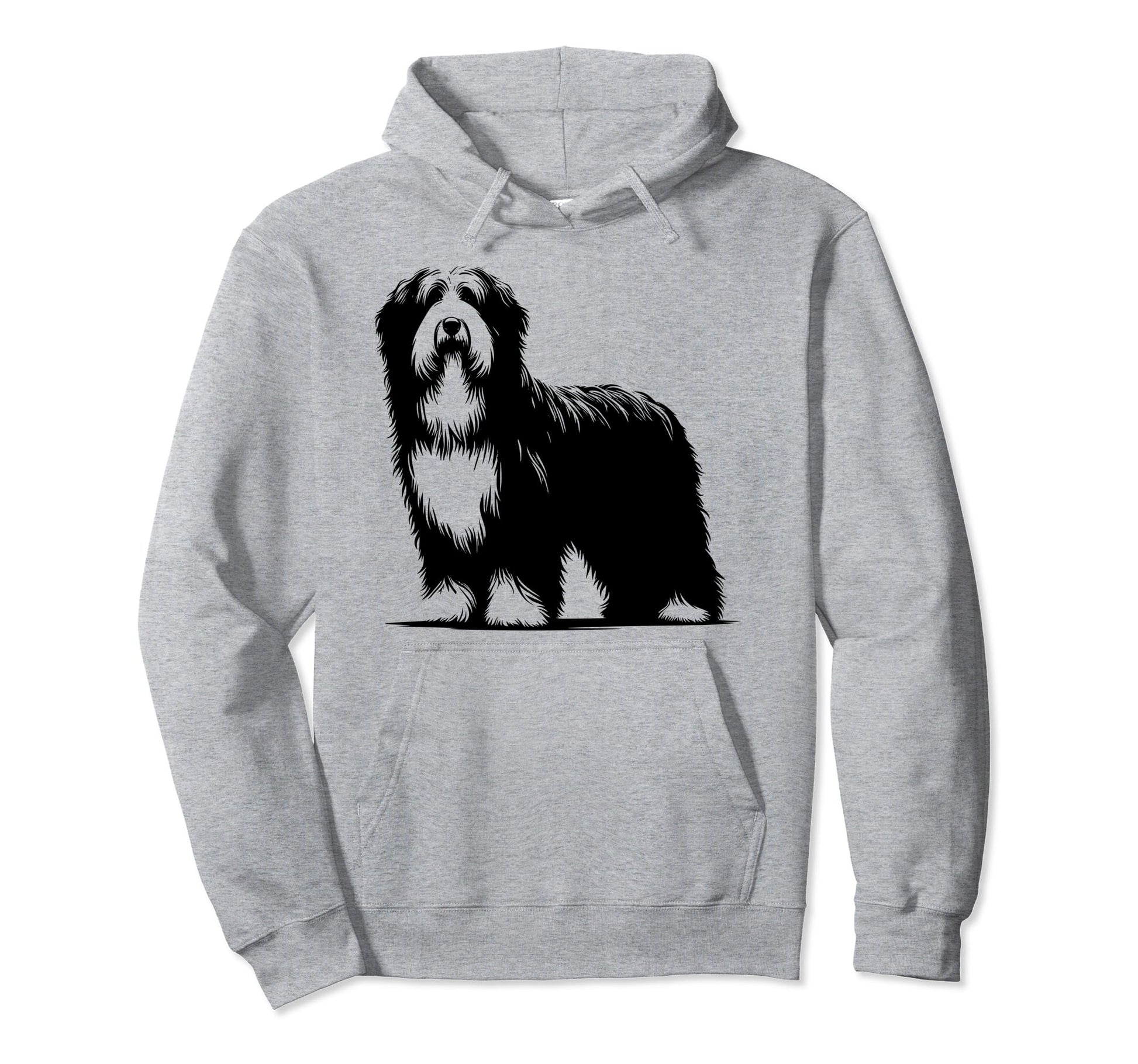 Dog Dad Mom Lover Monochromatic Hoodie - Minimalist Print for Adults - T-Shirt, Sweatshirt, Hoodie