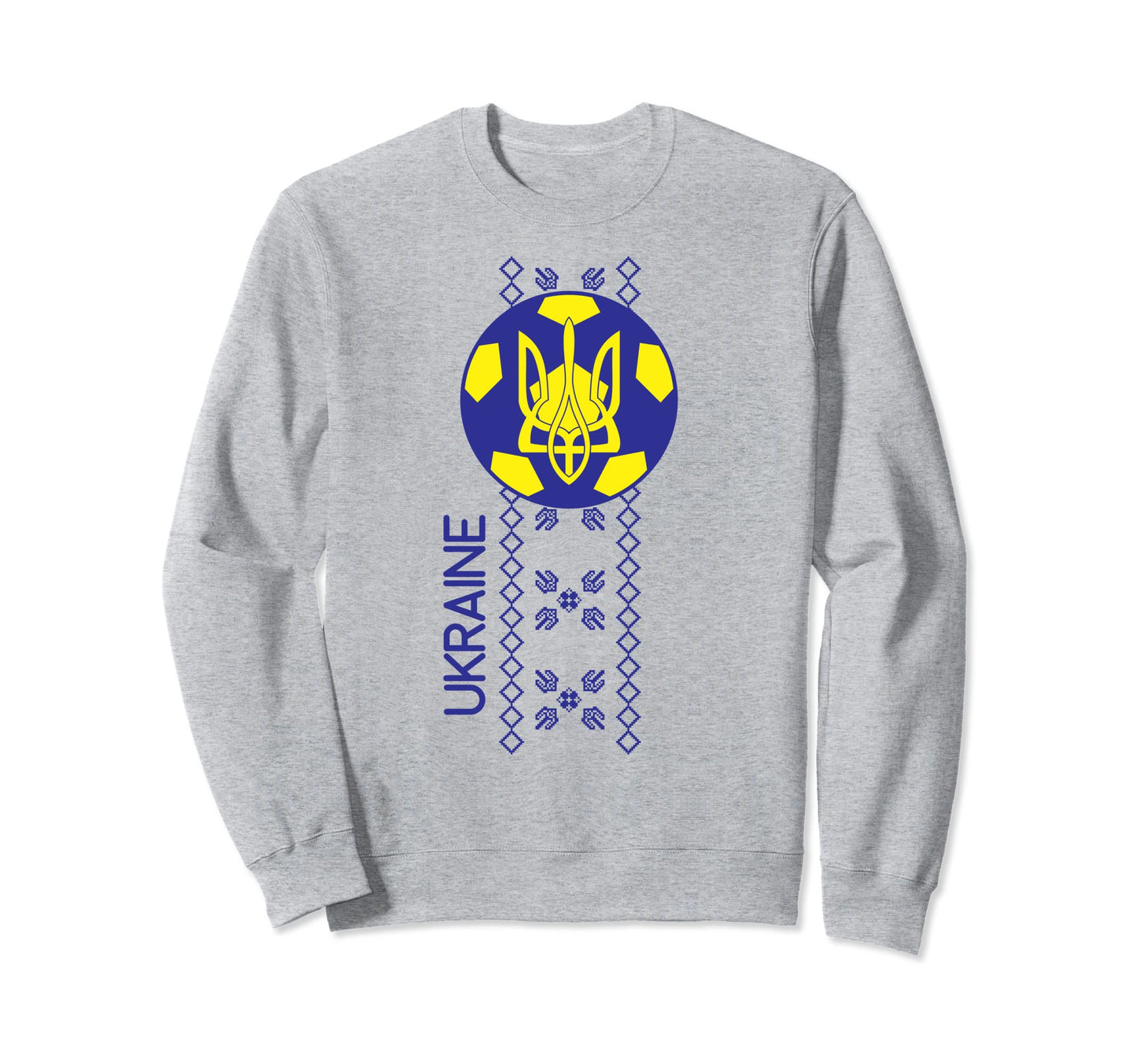 Ukrainian National Soccer Football Sweatshirt - Minimalist Print Unisex - T-Shirt, Sweatshirt, Hoodie