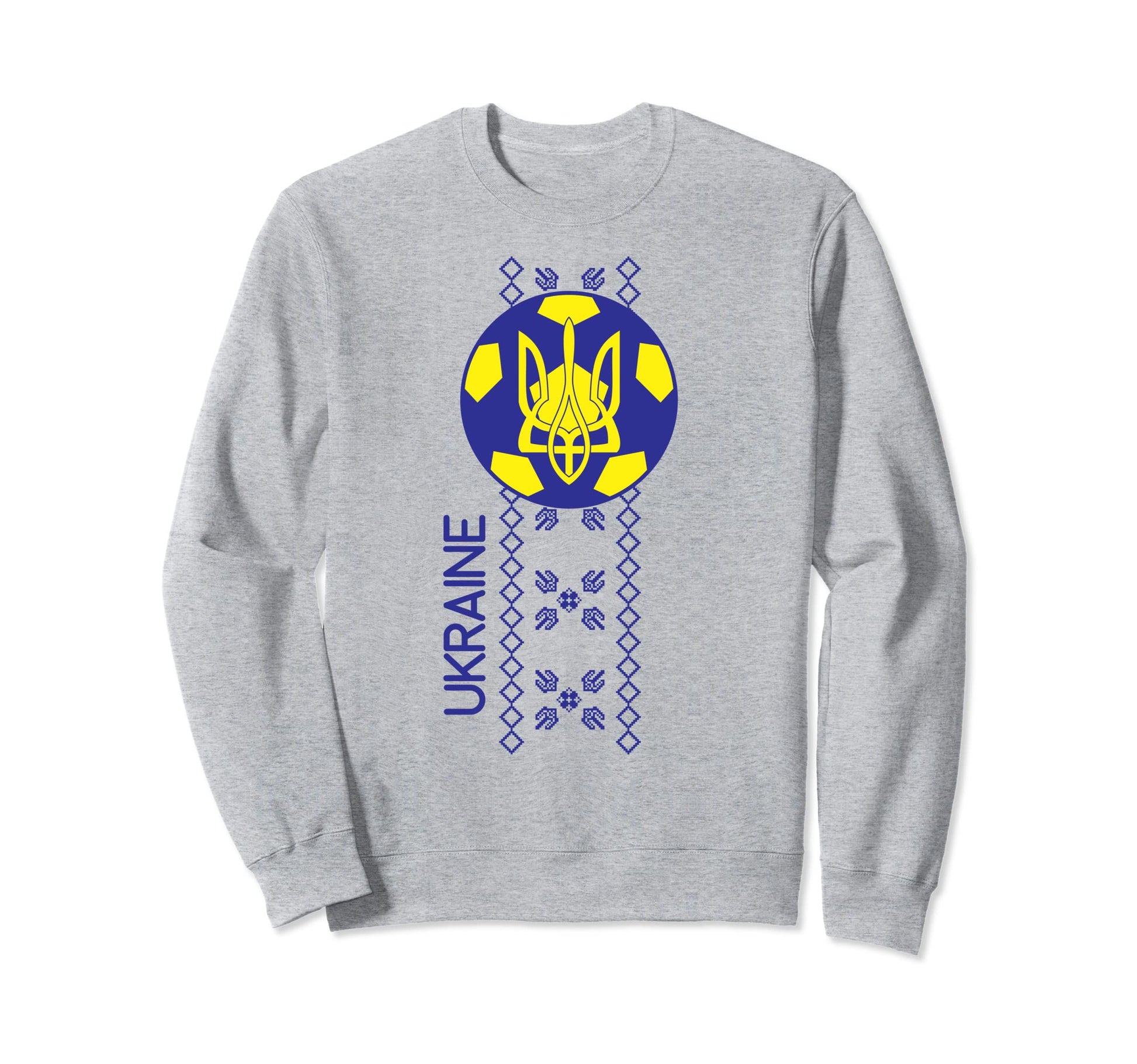 Ukrainian National Soccer Football Sweatshirt - Minimalist Print Unisex - T-Shirt, Sweatshirt, Hoodie