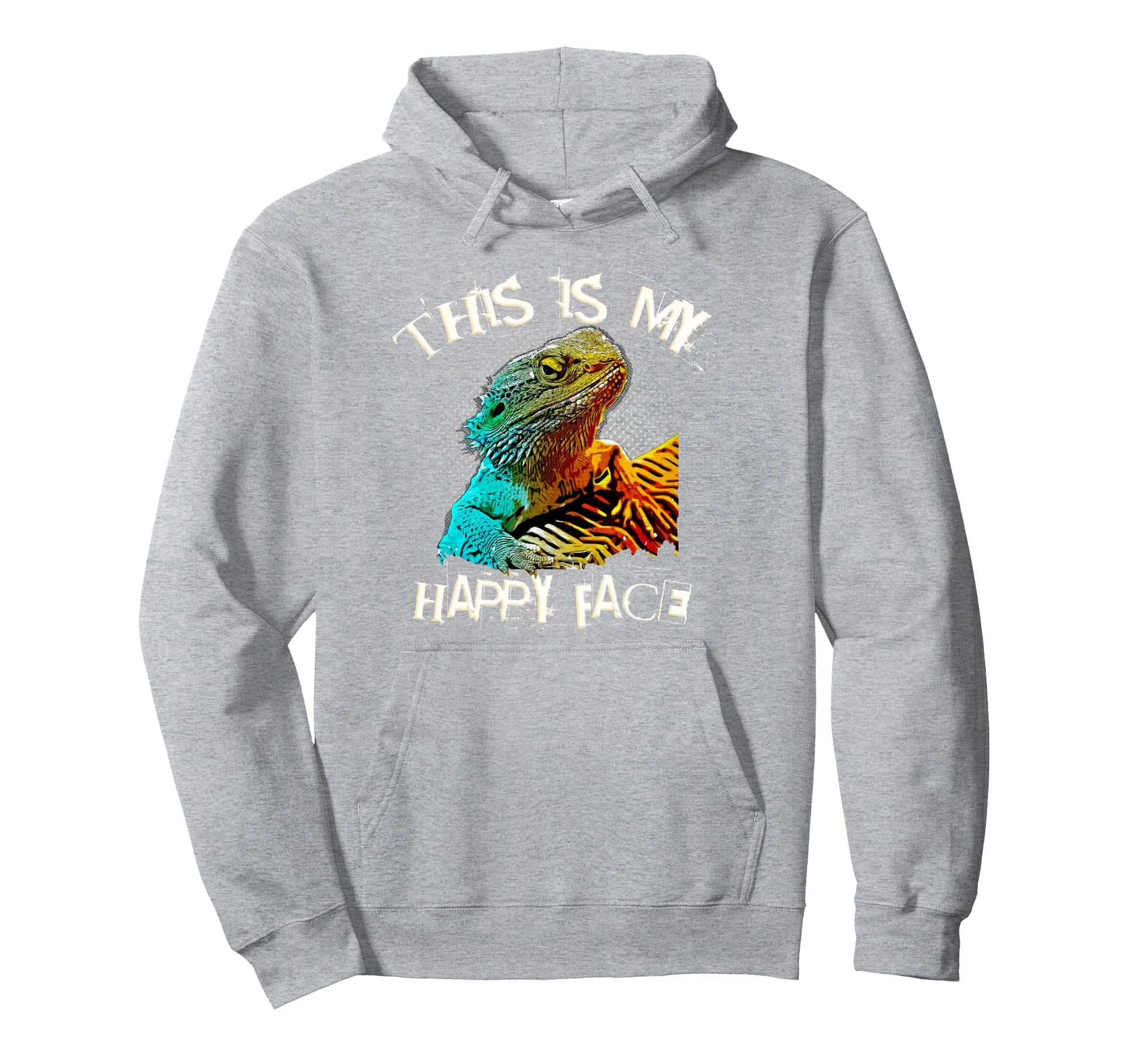 This Is My Happy Face Funny Pet Hoodie - Minimalist Print for Adults - T-Shirt, Sweatshirt, Hoodie