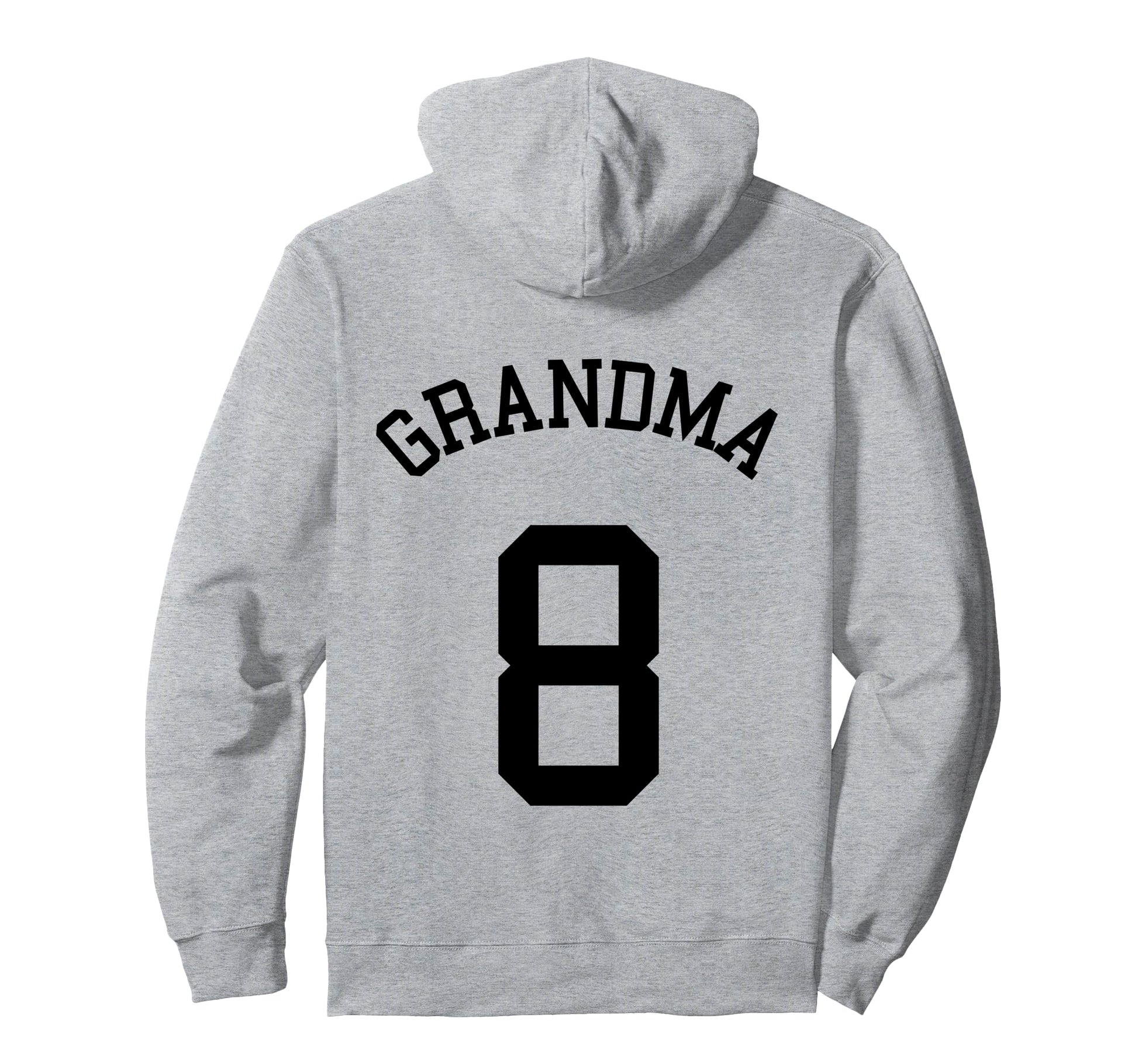 Grandma 8 Football Nan Soccer Team Hoodie - Casual Everyday Wear Men Women - T-Shirt, Sweatshirt, Hoodie