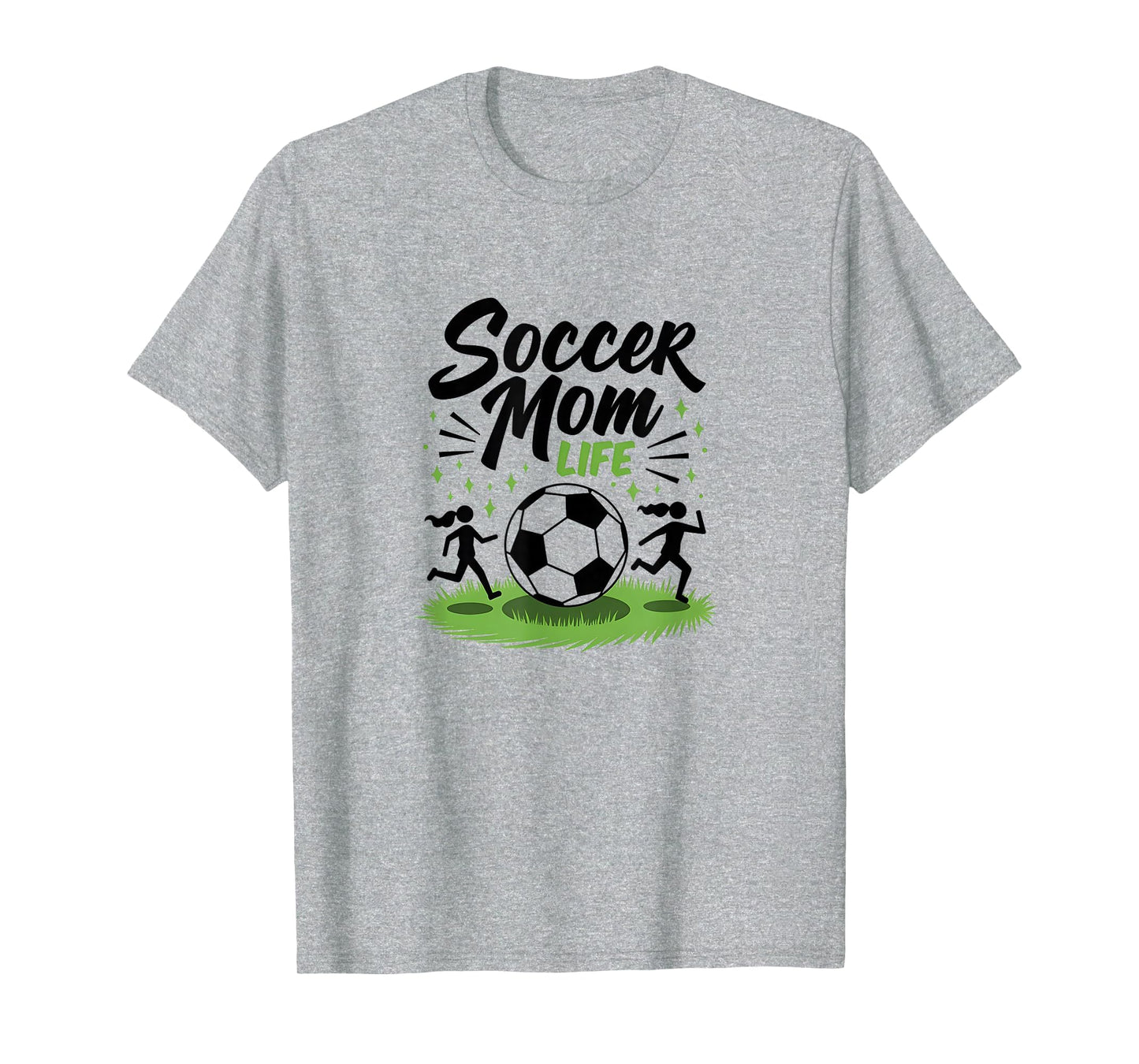Soccer Mom Life Proud Parent Team Sweatshirt - Graphic Print Men Women - T-Shirt, Sweatshirt, Hoodie