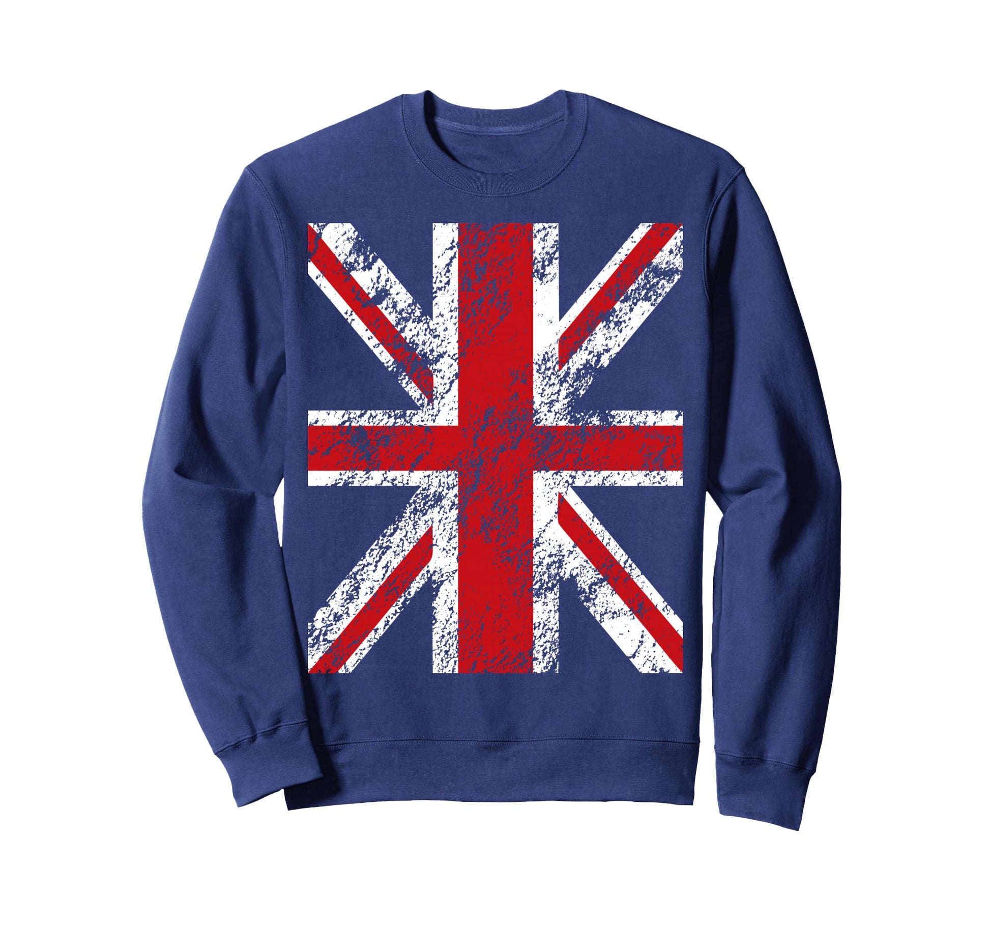 Flag England British Flag Heritage Sweatshirt - Novelty Apparel Men Women - T-Shirt, Sweatshirt, Hoodie