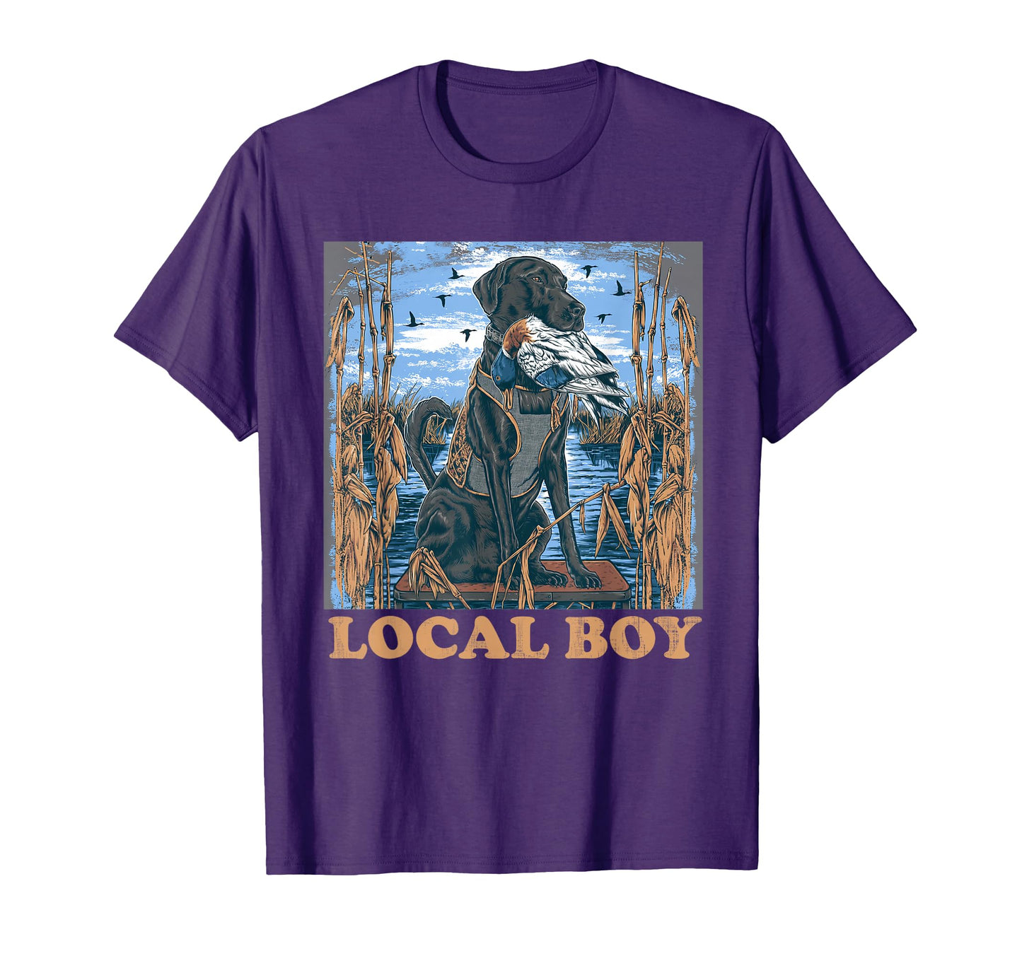 Local Gsp Pointer Hunting Dog Marsh T-Shirt - Trendy Graphic Men Women - T-Shirt, Sweatshirt, Hoodie