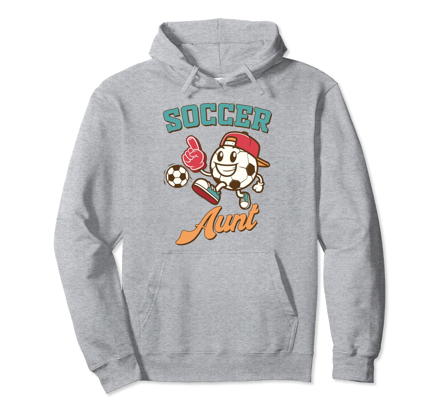 Soccer Auntie Aunt Game Day Family Hoodie - Streetwear Style for Adults - T-Shirt, Sweatshirt, Hoodie