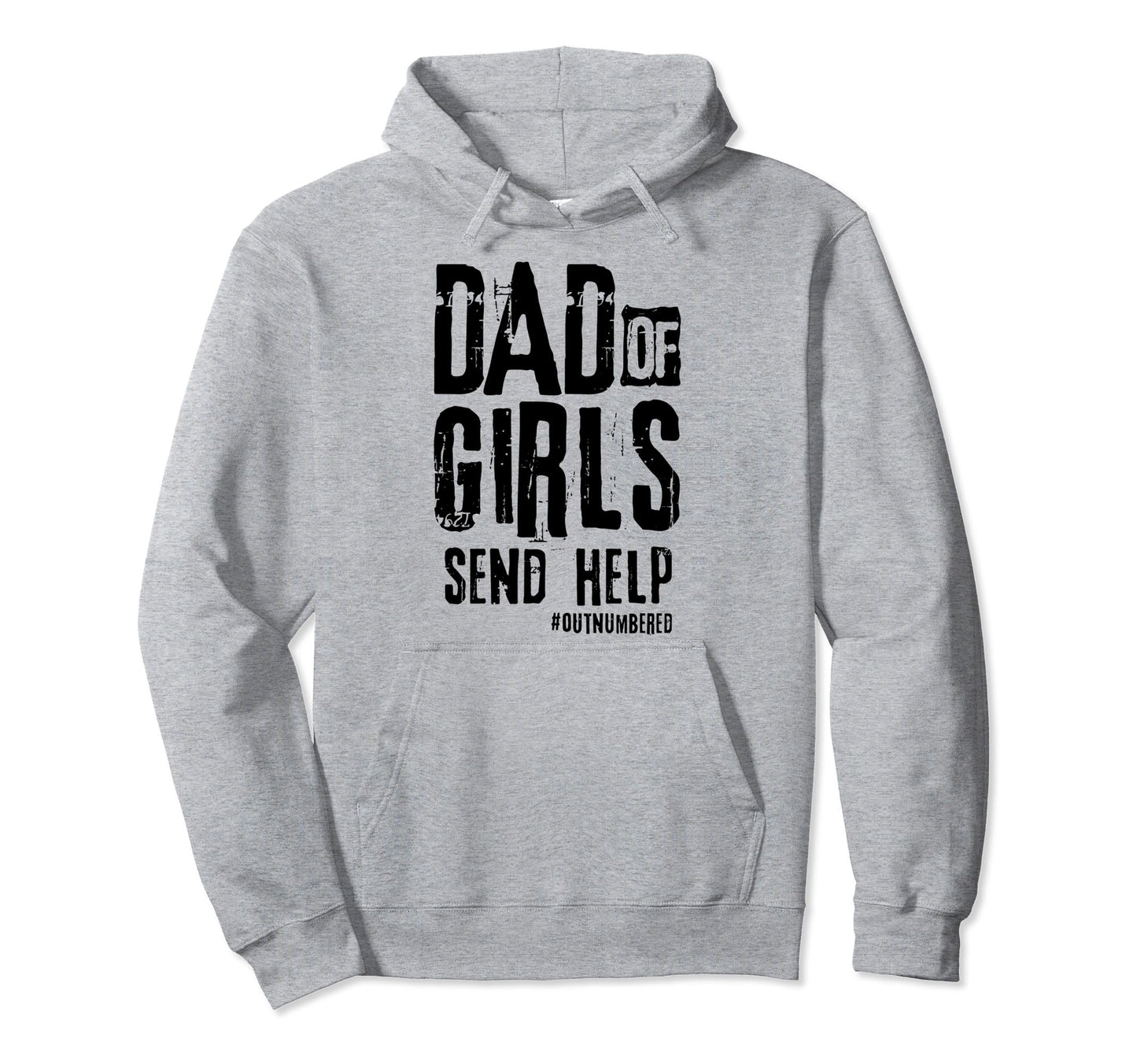 Dad Send Help Hoodie - Minimalist Print Unisex - T-Shirt, Sweatshirt, Hoodie