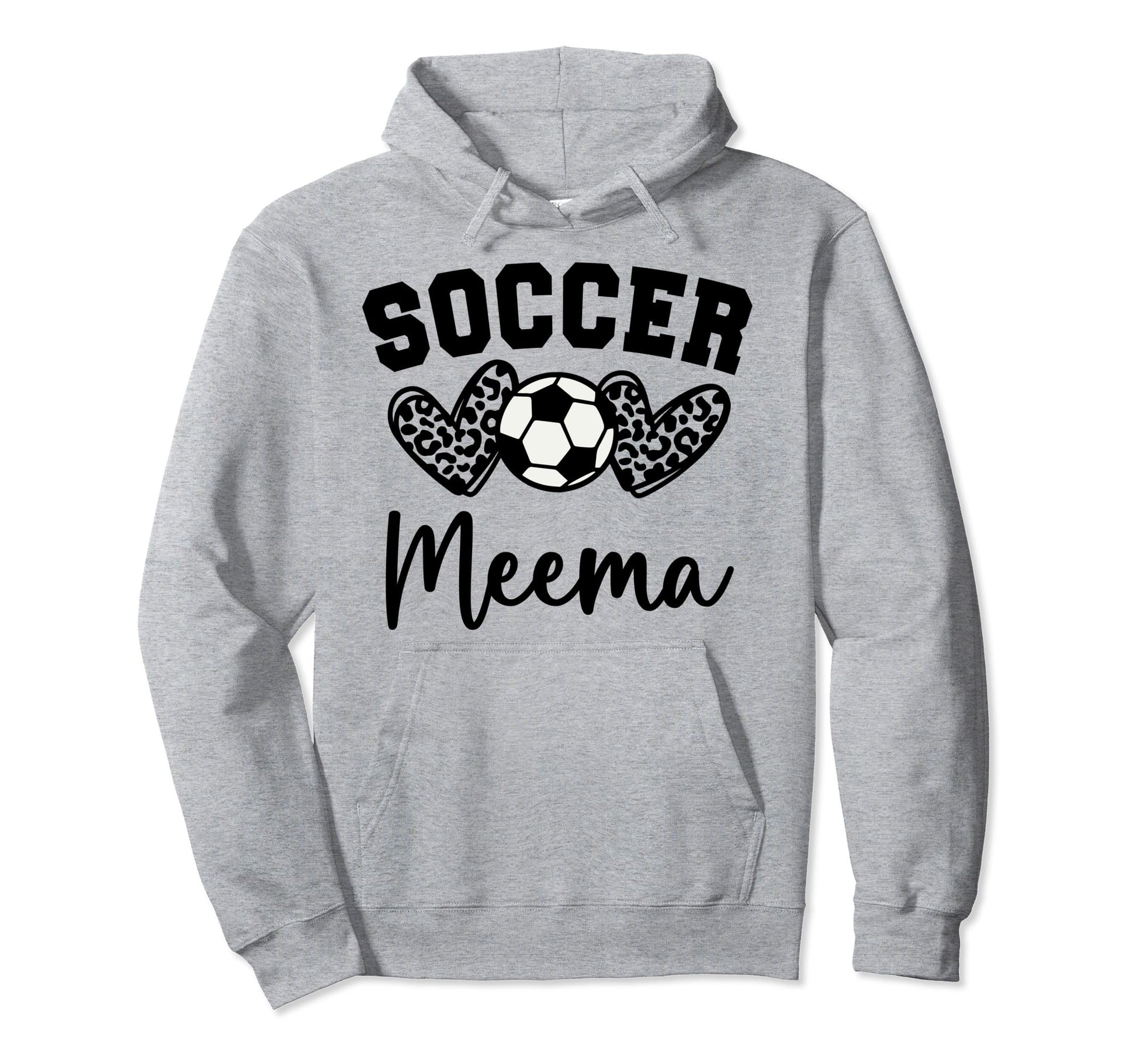 Soccer Meema Matching Family Soccer Hoodie - Unique Graphic Unisex - T-Shirt, Sweatshirt, Hoodie