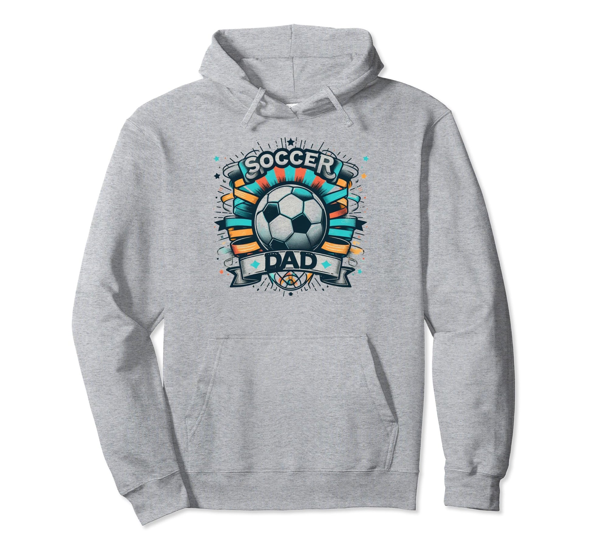 Soccer Dad Family Matching Dad Fathers Day Hoodie - Graphic Print Unisex - T-Shirt, Sweatshirt, Hoodie