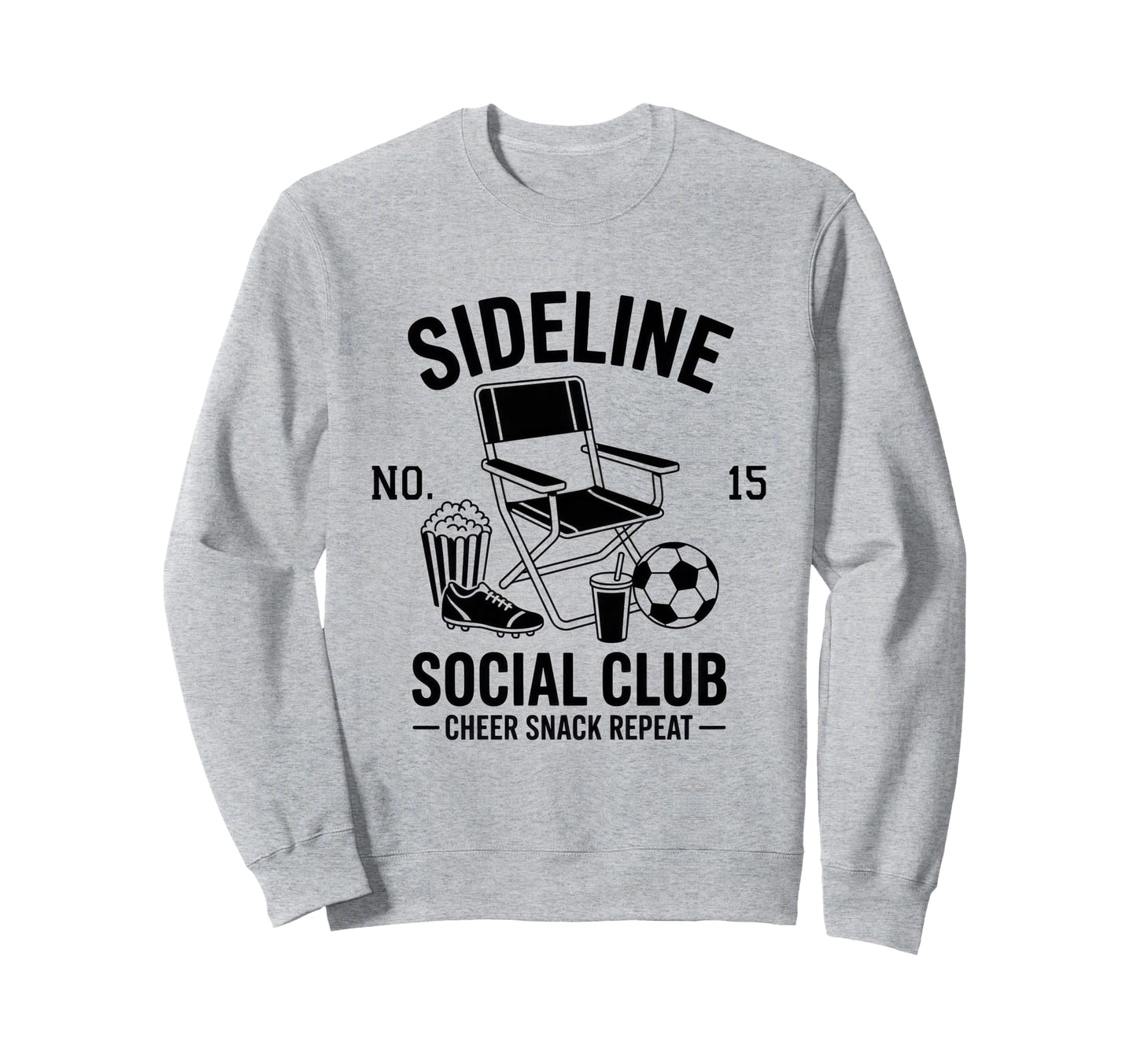 Sideline Social Club Soccer Mom Sweatshirt - Streetwear Style Men Women - T-Shirt, Sweatshirt, Hoodie