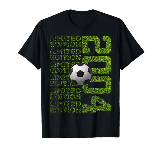 2004 Soccer 22Nd Birthday T-Shirt - Aesthetic Graphic for Adults - T-Shirt, Sweatshirt, Hoodie