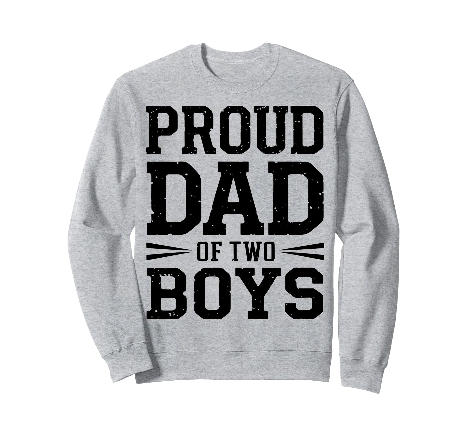 Daddy Two Sons Funny Dad 2 Sweatshirt - Custom Art Print Unisex - T-Shirt, Sweatshirt, Hoodie