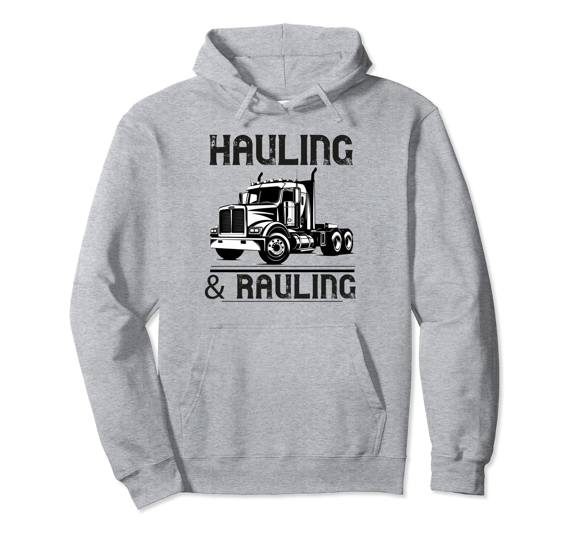 Truck Driver Trucker Dad Funny Hoodie - Minimalist Print Men Women - T-Shirt, Sweatshirt, Hoodie