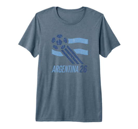 Argentina Futbol Soccer Cup 2026 T-Shirt - Fun Novelty Design for Adults - T-Shirt, Sweatshirt, Hoodie