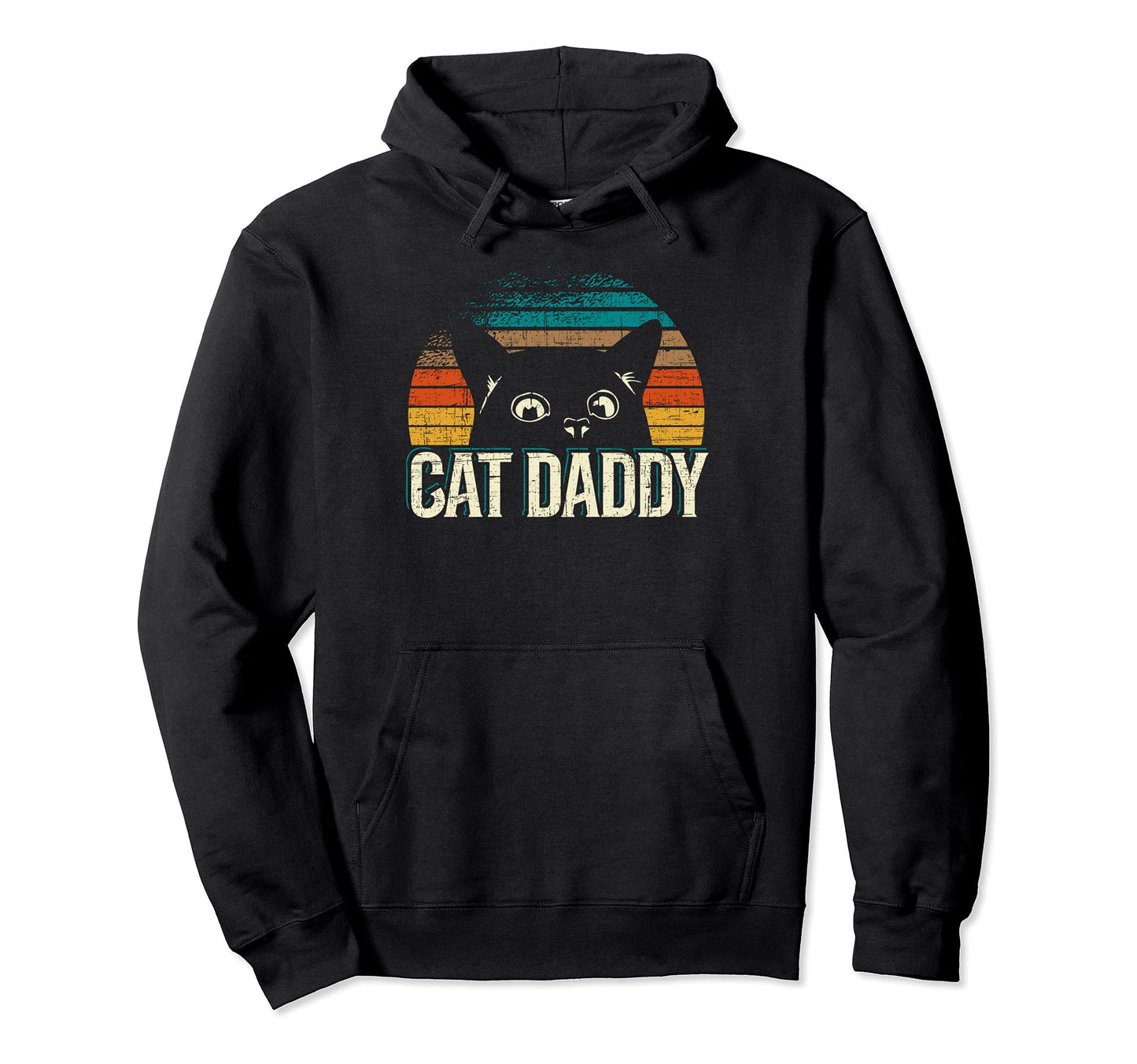 Cat Daddy And Cat Dad Hoodie - Graphic Print for Adults - T-Shirt, Sweatshirt, Hoodie
