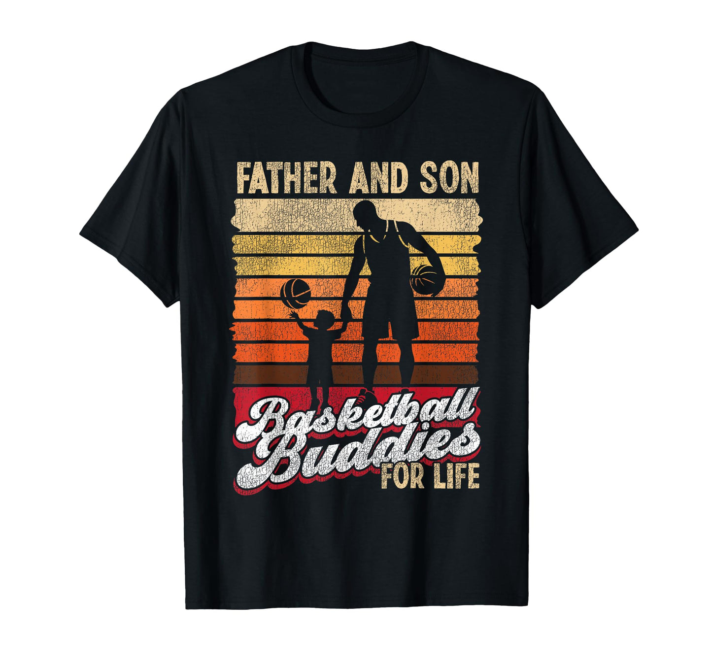 Basketball Bball Dad Son Father T-Shirt - Fun Novelty Design for Adults - T-Shirt, Sweatshirt, Hoodie