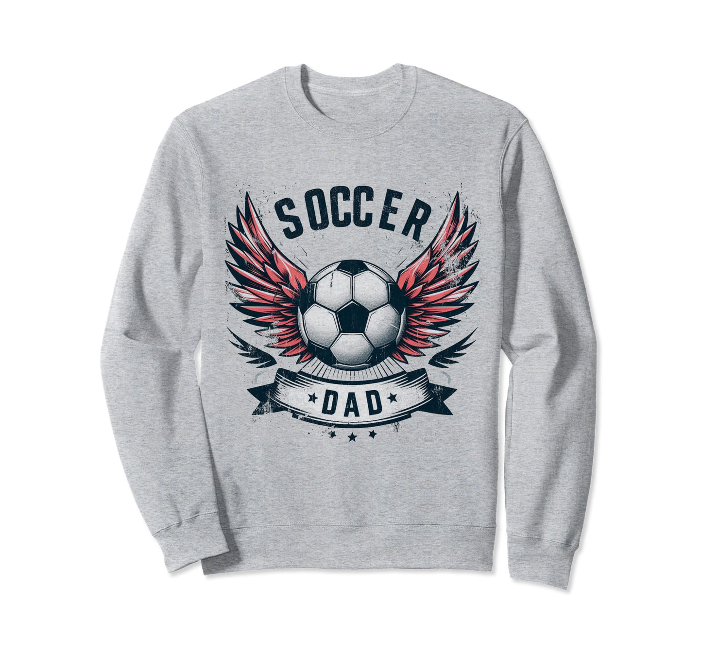 Soccer Dad Family Matching Dad Fathers Sweatshirt - Novelty Apparel Unisex - T-Shirt, Sweatshirt, Hoodie