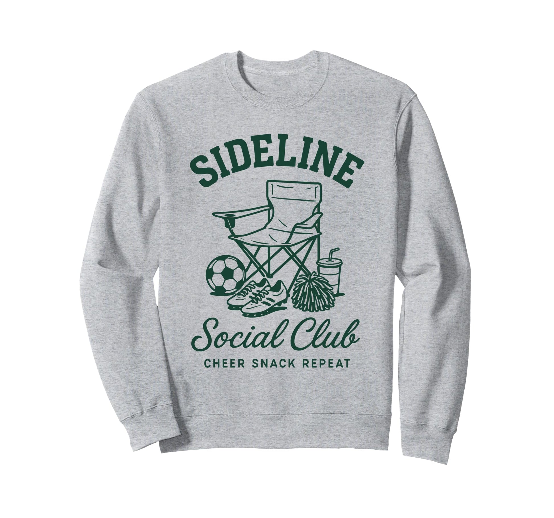 Soccer Mom Novelty Tees Tops Outfit Sweatshirt - Graphic Print Unisex - T-Shirt, Sweatshirt, Hoodie