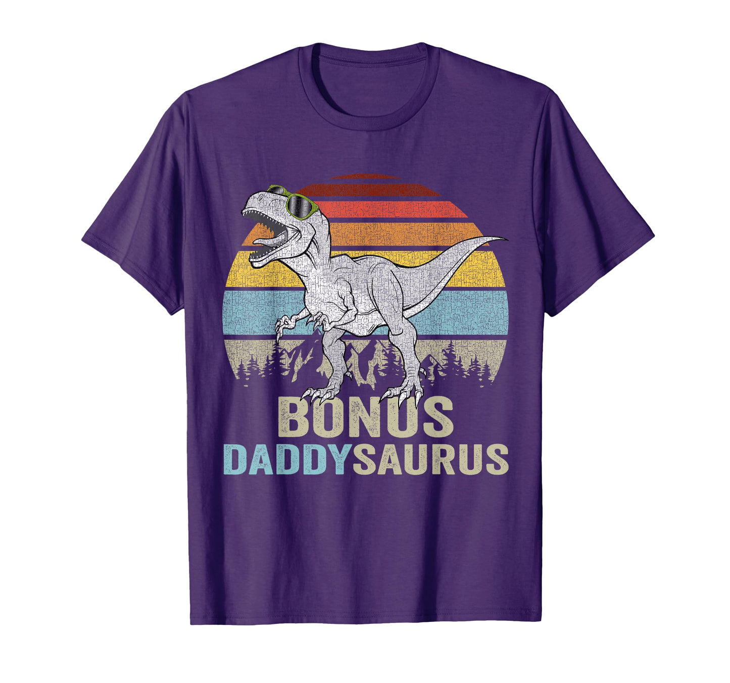 Bonus Daddy Saurus T Rex Daddysaurus T-Shirt - Casual Everyday Wear Unisex - T-Shirt, Sweatshirt, Hoodie