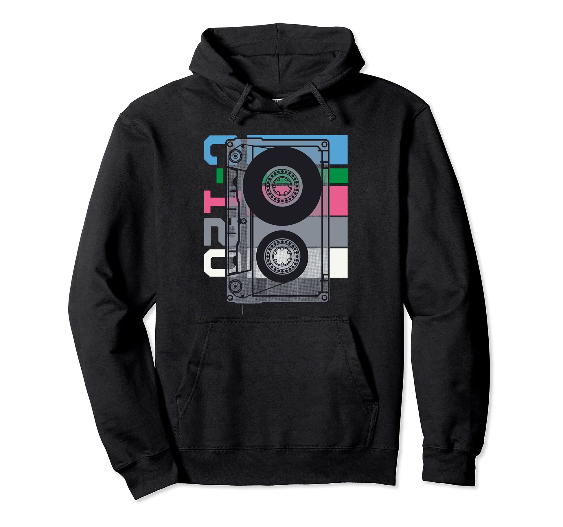 Tape Mixtape Cassette 1980 Music 80S Hoodie - Custom Art Print Men Women - T-Shirt, Sweatshirt, Hoodie