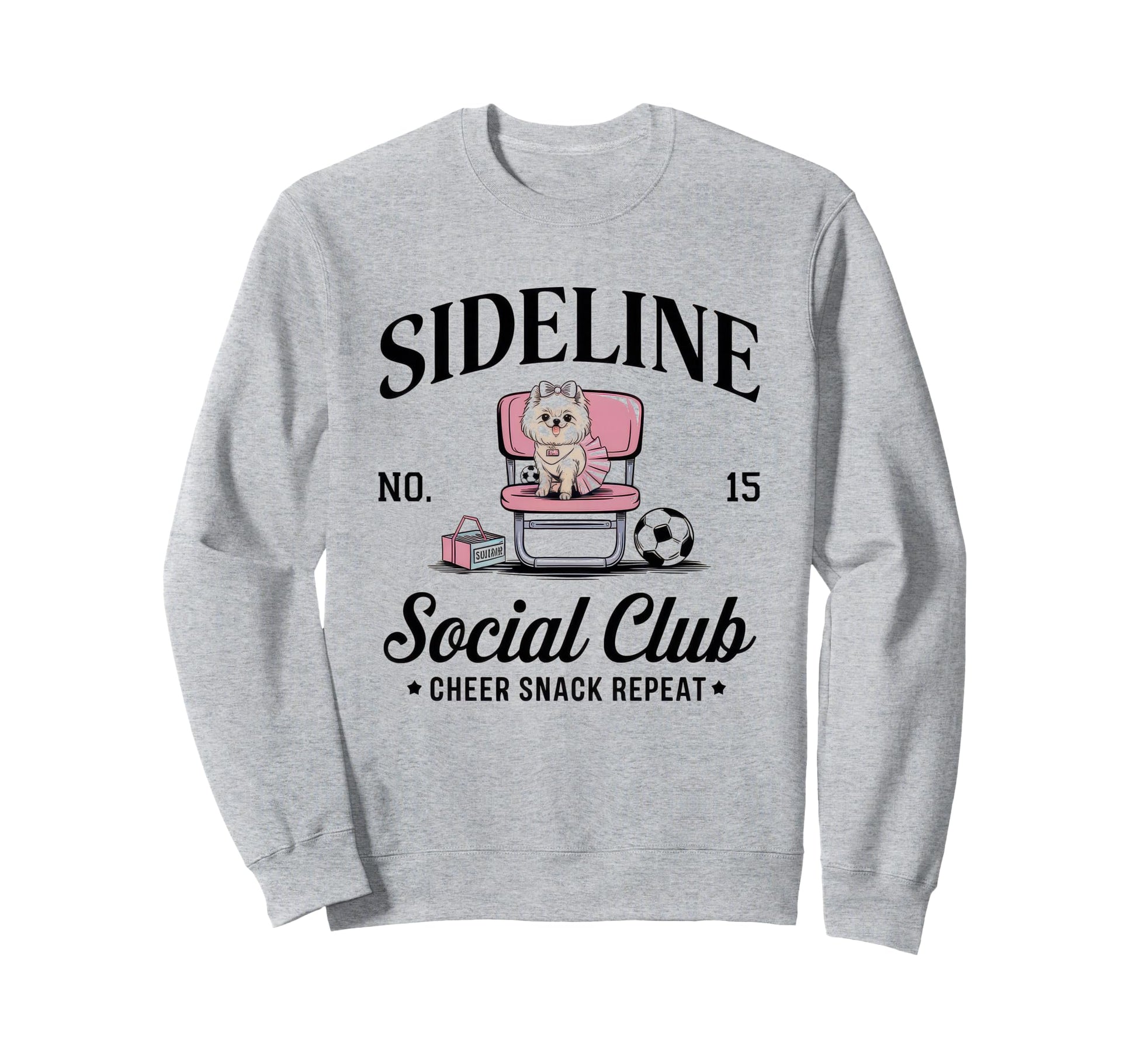 Sideline Social Club Soccer Mom Sweatshirt - Novelty Apparel Men Women - T-Shirt, Sweatshirt, Hoodie