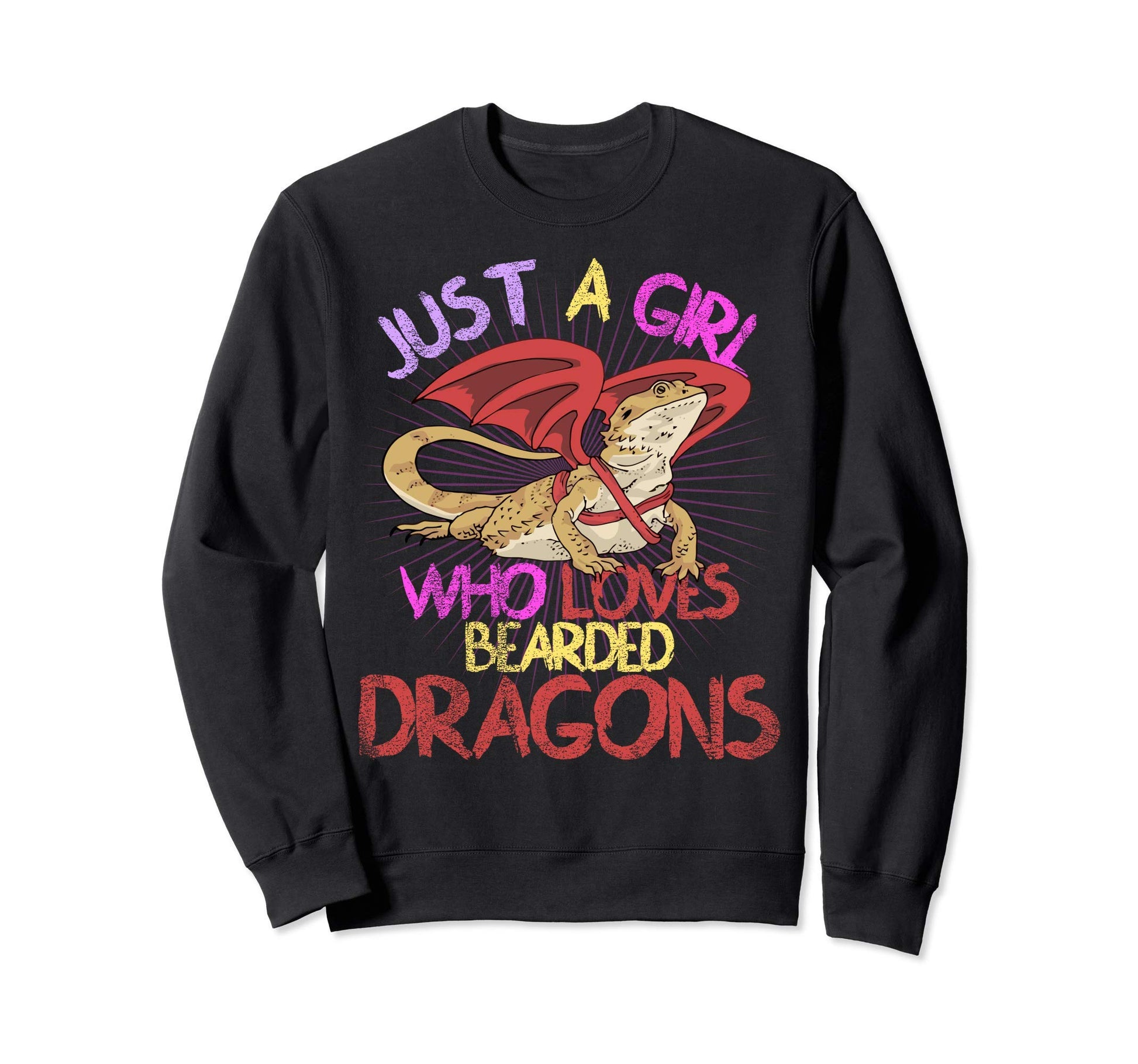 Bearded Dragon Mom Just Reptile Sweatshirt - Minimalist Print Unisex - T-Shirt, Sweatshirt, Hoodie