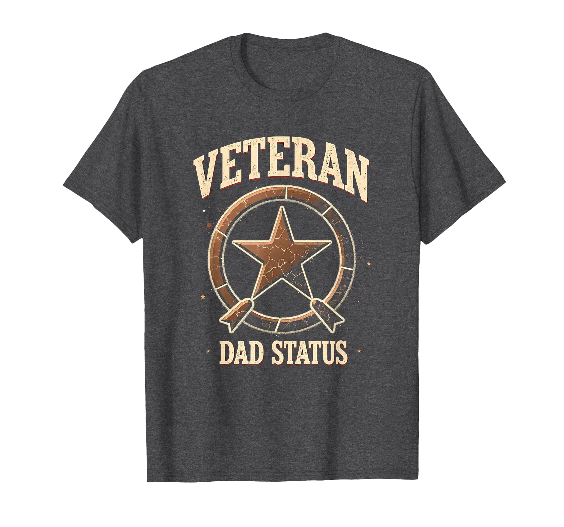 Veteran Dad Status Proud Military Father T-Shirt - Graphic Print Men Women - T-Shirt, Sweatshirt, Hoodie