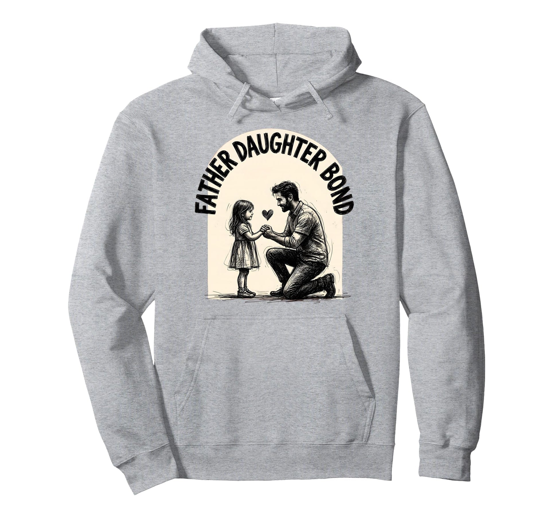 Just Dad And His Father Daughter Bond Hoodie - Streetwear Style Unisex - T-Shirt, Sweatshirt, Hoodie