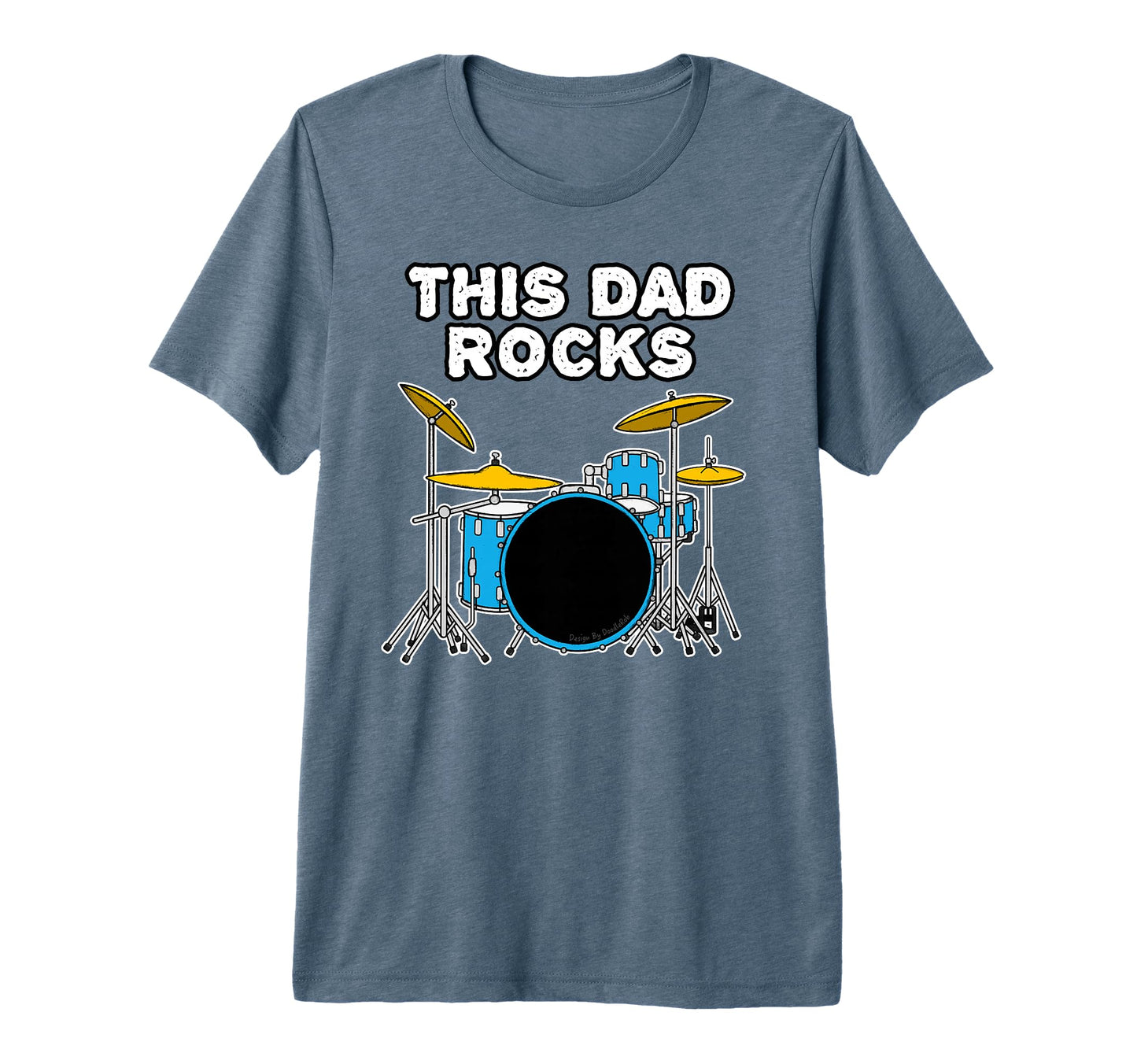 Mens Fathers Day Drums Dad Drummer This T-Shirt - Trendy Graphic Unisex - T-Shirt, Sweatshirt, Hoodie