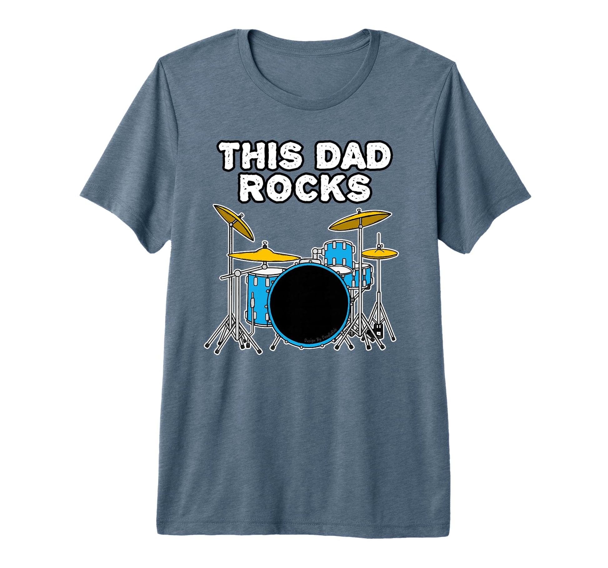 Mens Fathers Day Drums Dad Drummer This T-Shirt - Trendy Graphic Unisex - T-Shirt, Sweatshirt, Hoodie