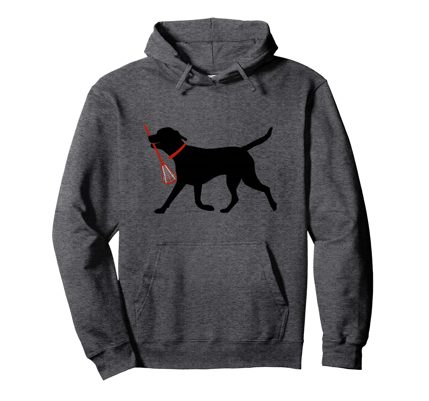 Lacrosse Labrador Fetch Lacrosse Hoodie - Casual Everyday Wear for Adults - T-Shirt, Sweatshirt, Hoodie