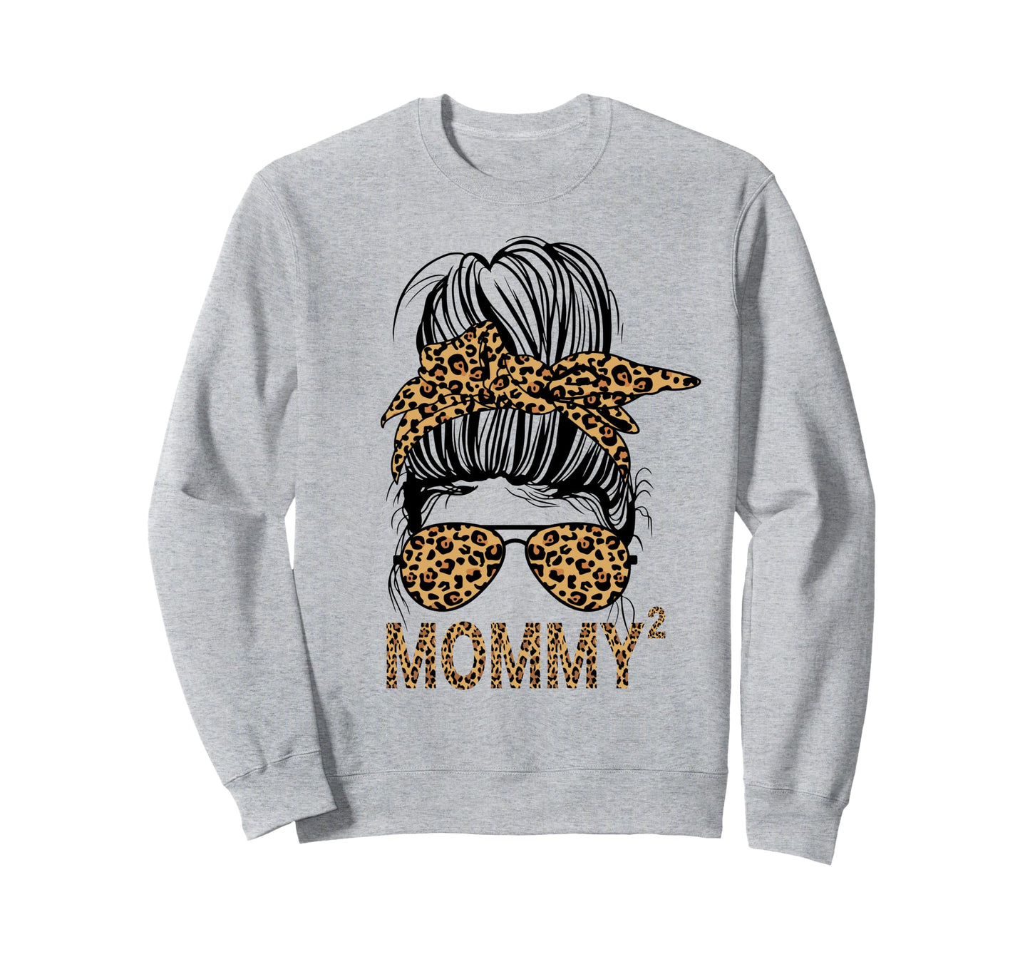 Mommy 2 Second Time Mother Sweatshirt - Fun Novelty Design for Adults - T-Shirt, Sweatshirt, Hoodie