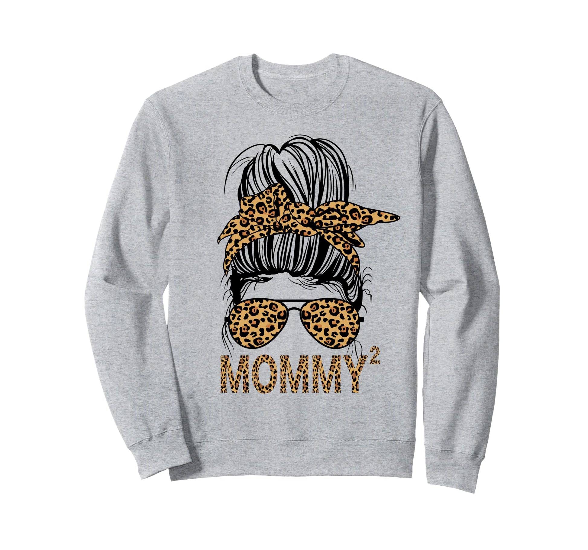 Mommy 2 Second Time Mother Sweatshirt - Fun Novelty Design for Adults - T-Shirt, Sweatshirt, Hoodie