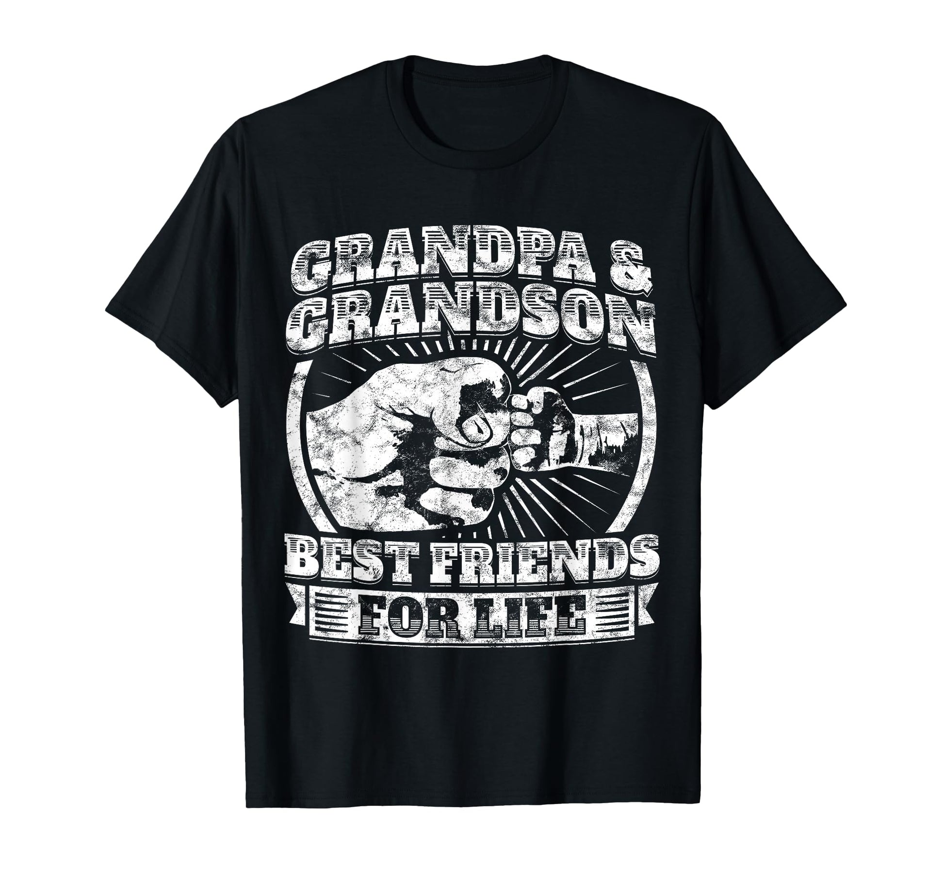 Grandpa And Grandson Gift Family T-Shirt - Aesthetic Graphic for Adults - T-Shirt, Sweatshirt, Hoodie