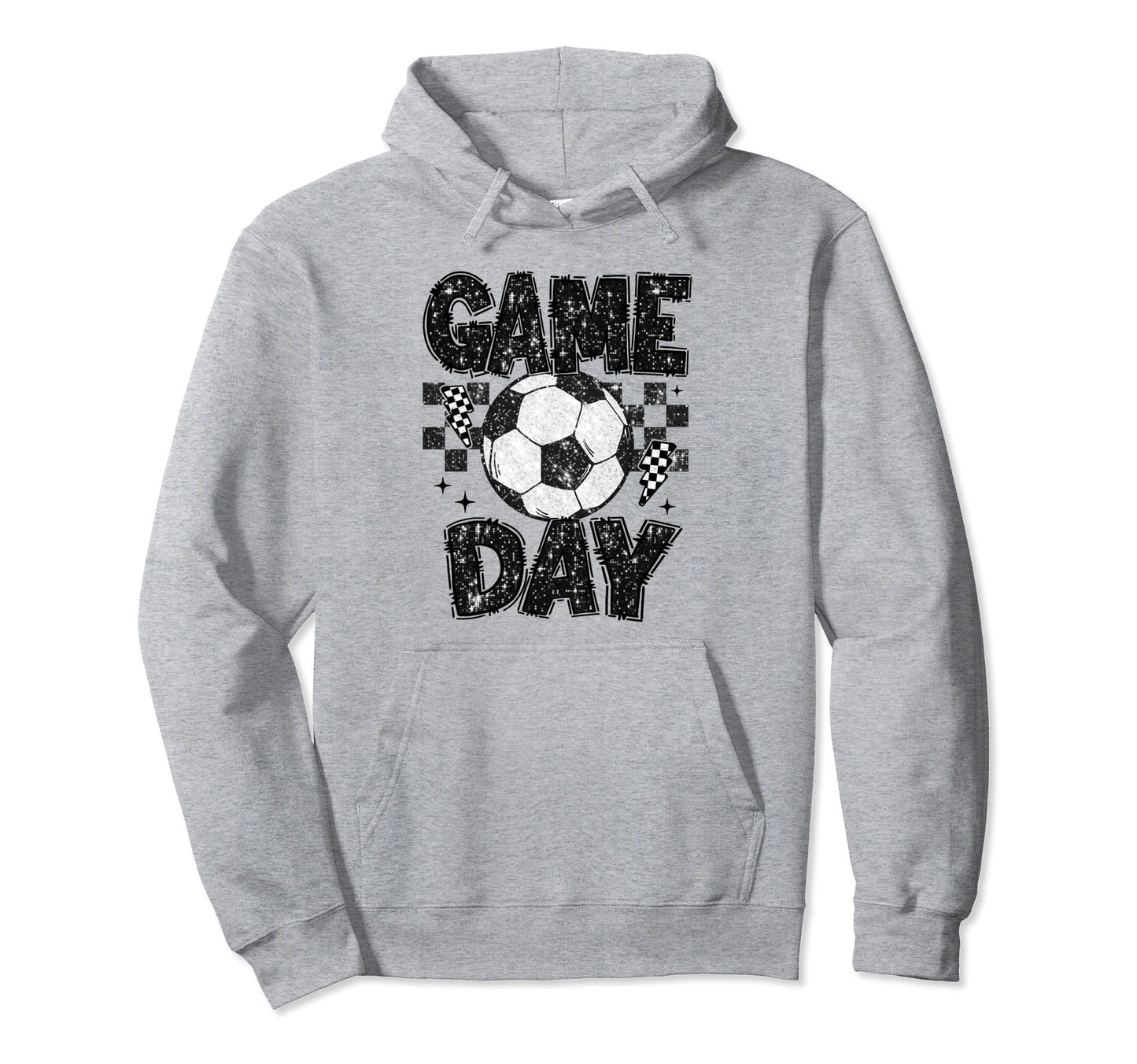 Game Day Soccer Life Soccer Mama Mom Hoodie - Casual Everyday Wear Unisex - T-Shirt, Sweatshirt, Hoodie