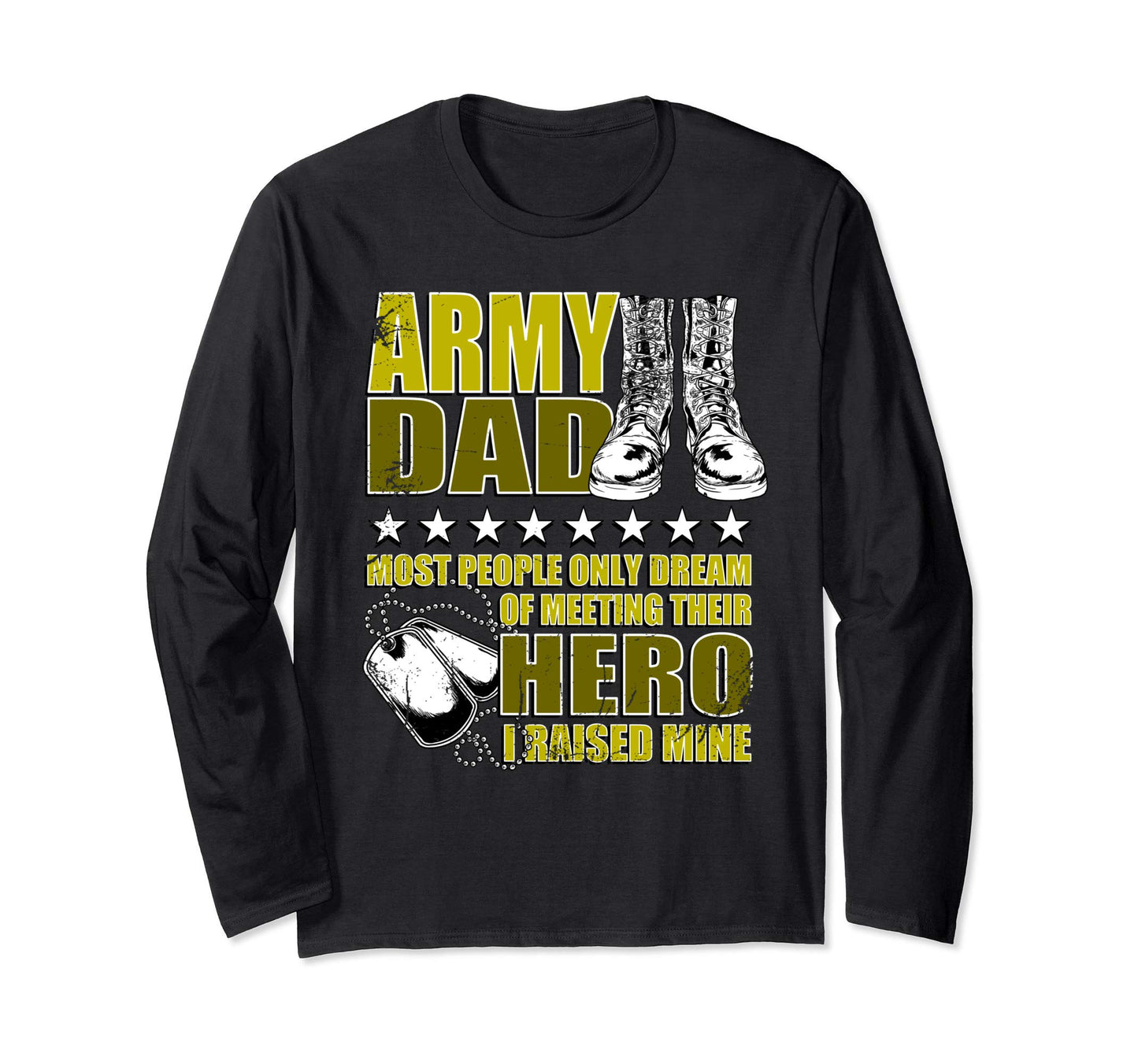 Proud Army Dad Shirts Military Dad T-Shirt - Novelty Apparel for Adults - T-Shirt, Sweatshirt, Hoodie