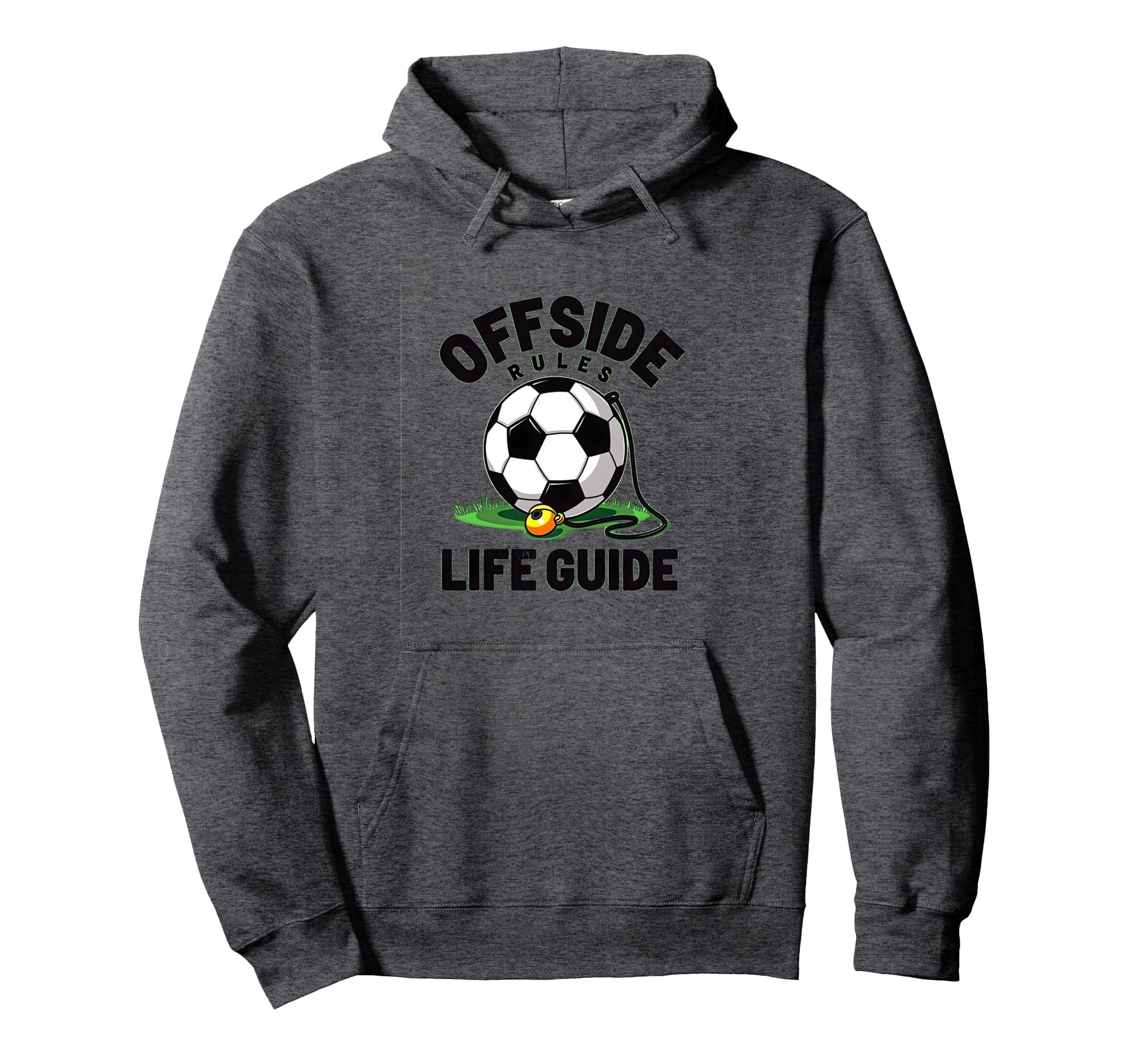 Offside Rules Life Guide Soccer Hoodie - Novelty Apparel Unisex - T-Shirt, Sweatshirt, Hoodie