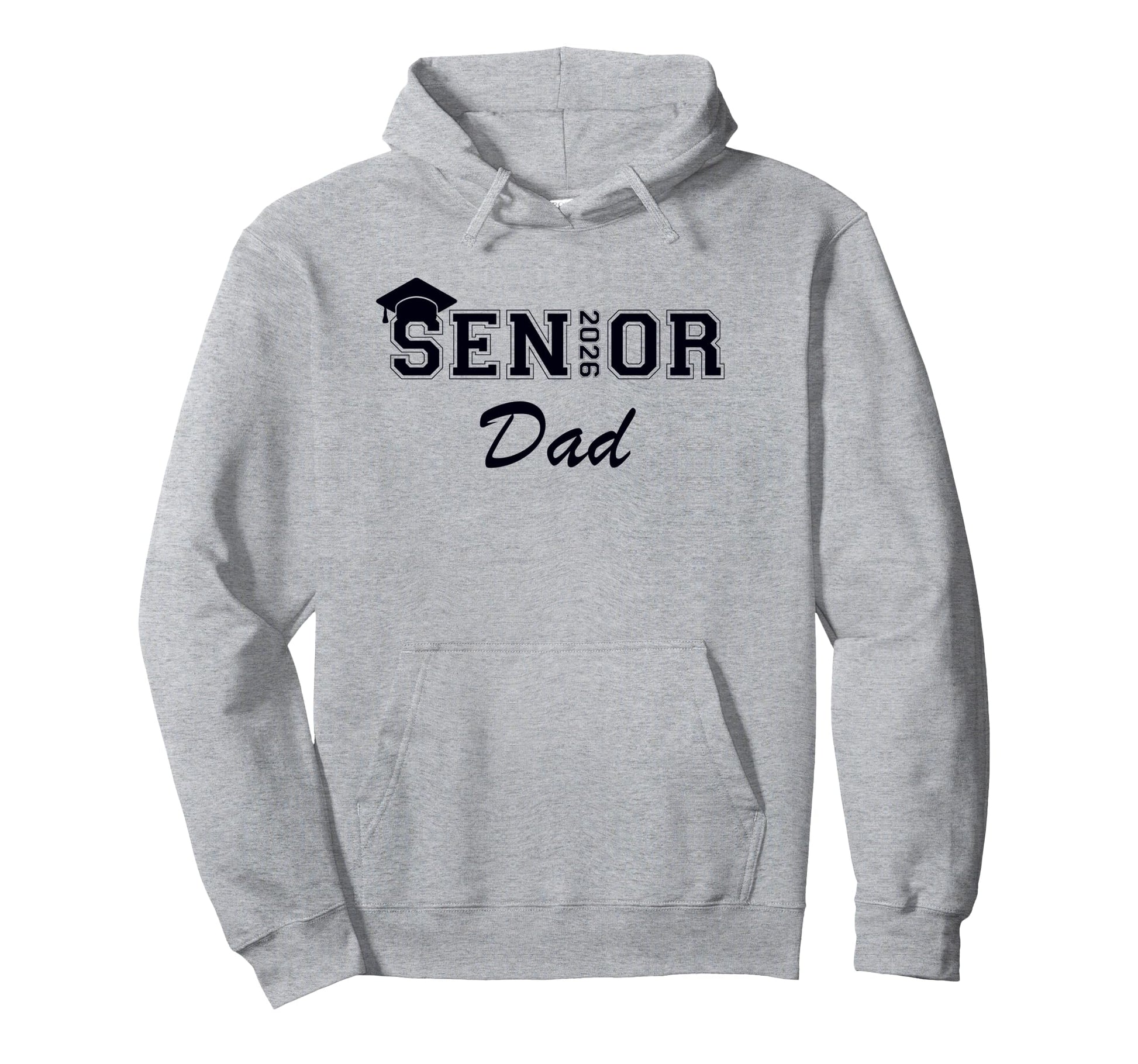 Proud Senior Dad 2026 Senior 2026 Dad Hoodie - Aesthetic Graphic Unisex - T-Shirt, Sweatshirt, Hoodie